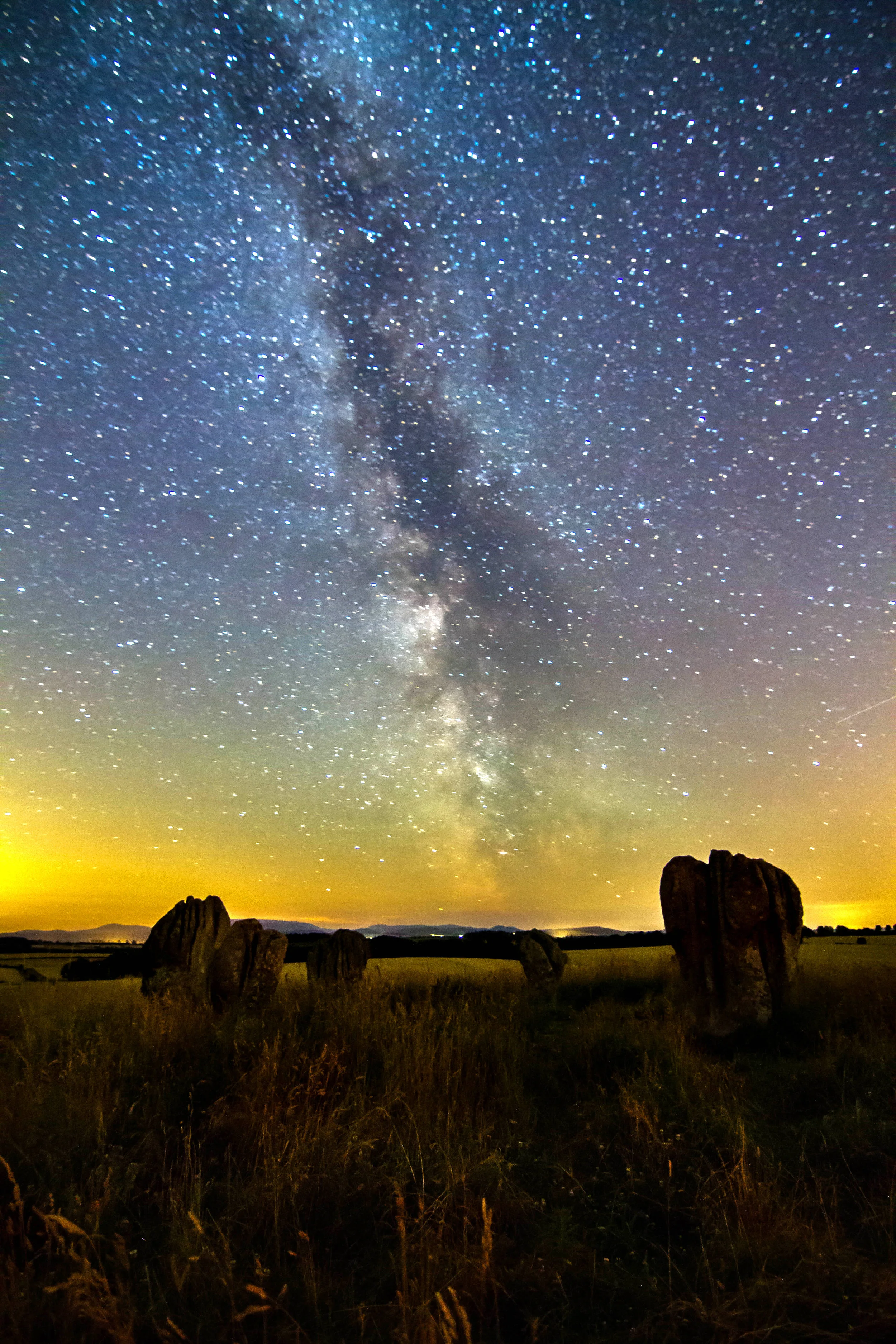 LNO651 - Milky Way and Duddo Stone Circle