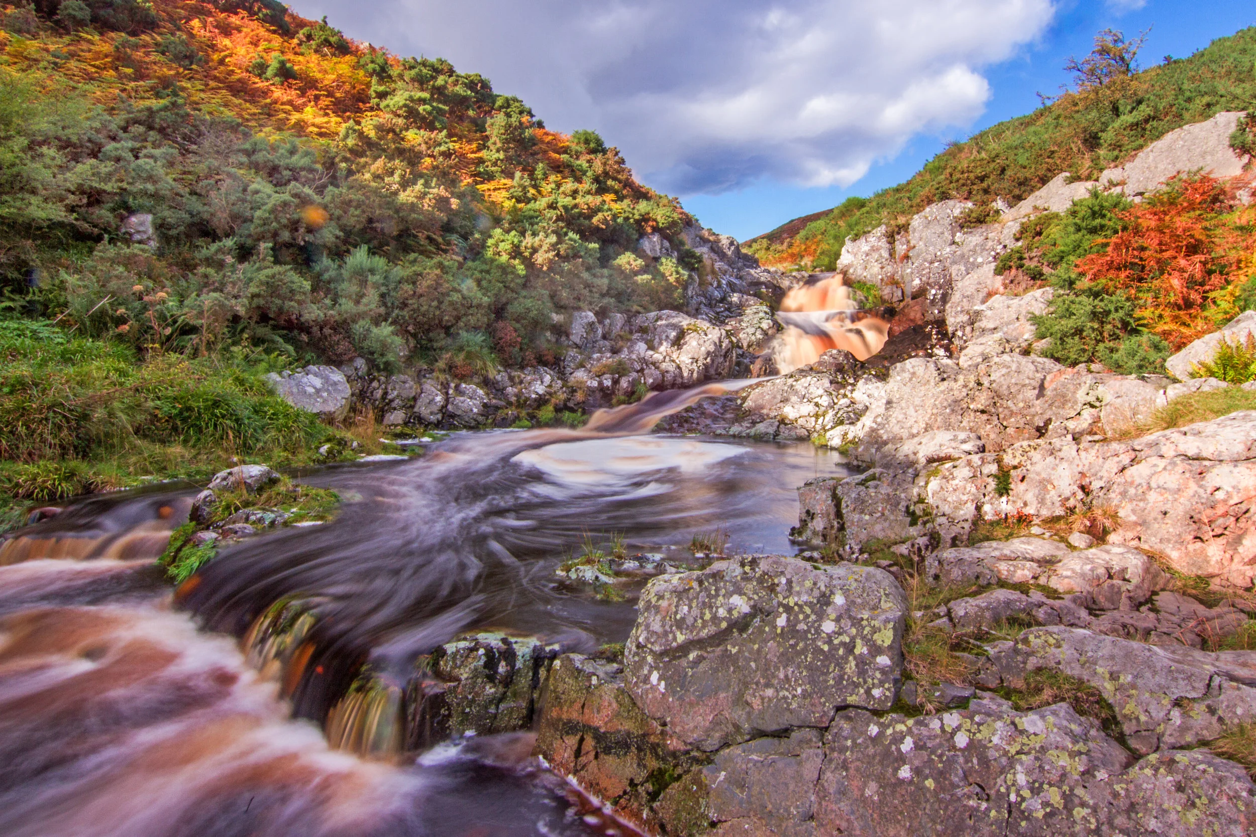LNO675 - Carey Burn Waterfalls