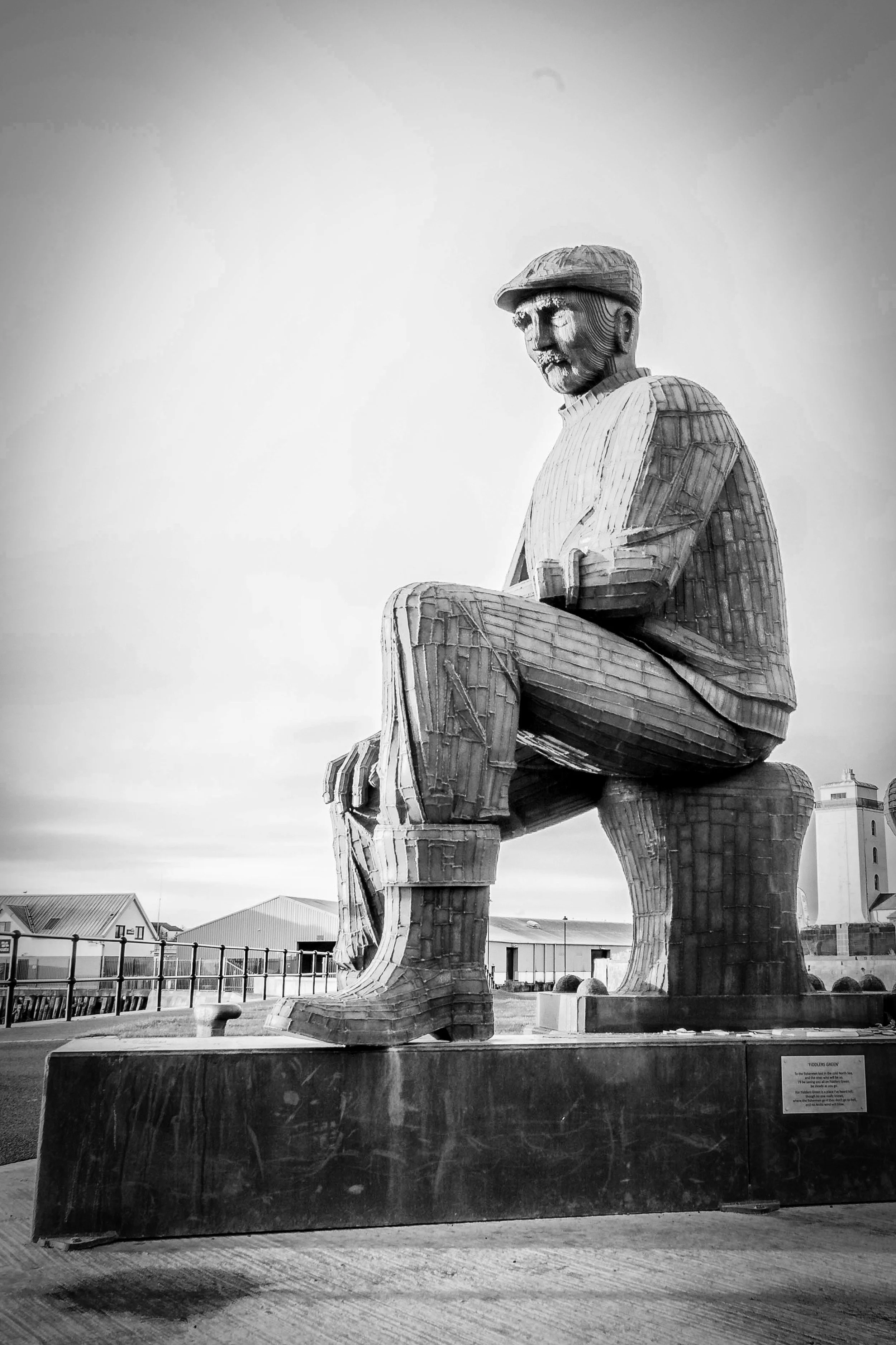 LTY329 (BW) - Quiet Contemplation, Fiddlers Green