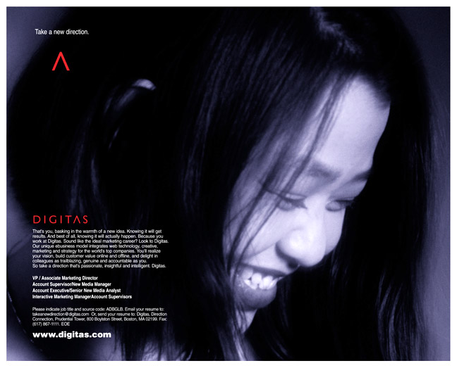 Digitas - Hong Kong Recruiting Ad