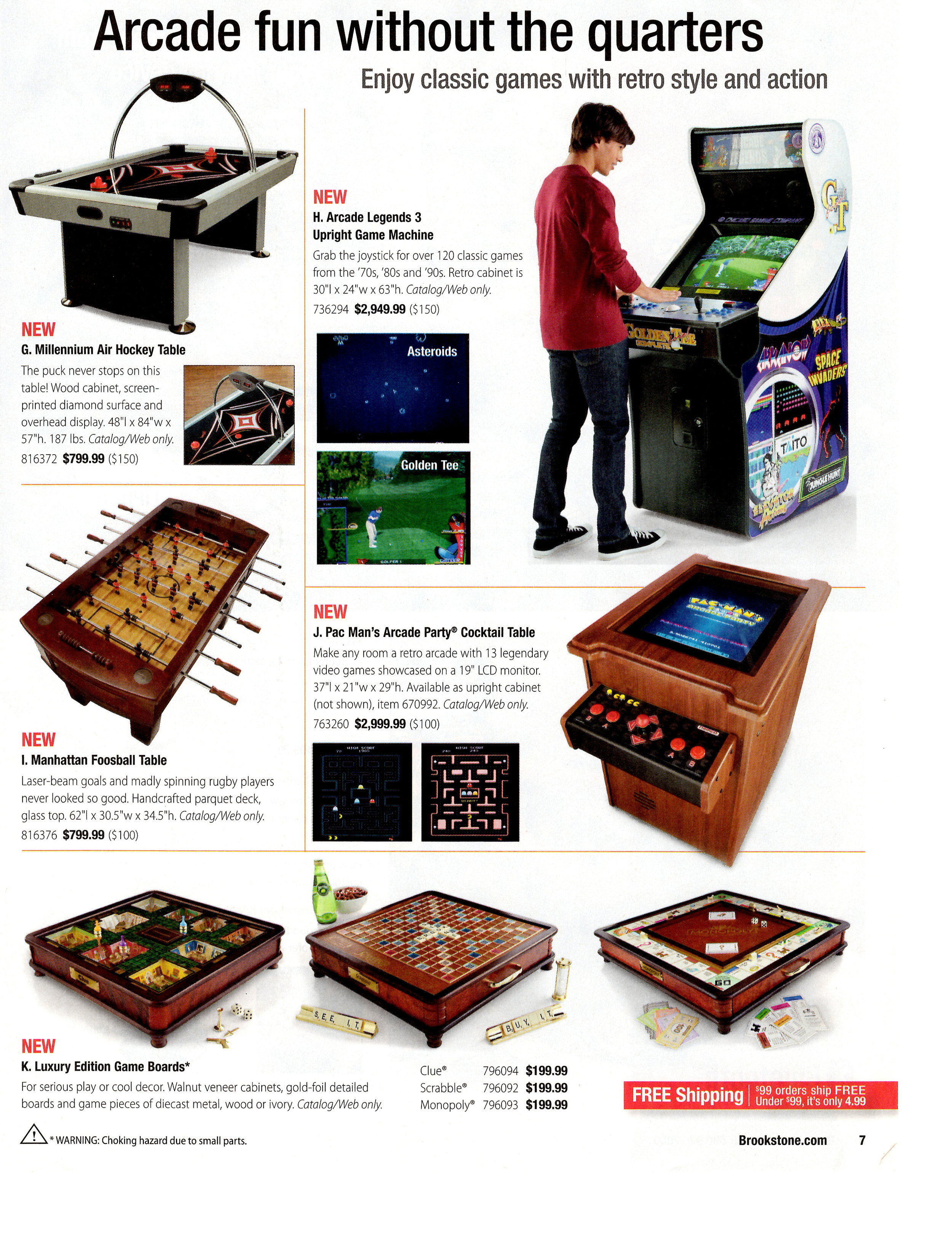 Brookstone - Print Catalog Page 