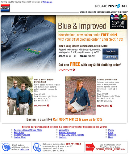 Deluxe Corporation - Workwear Email