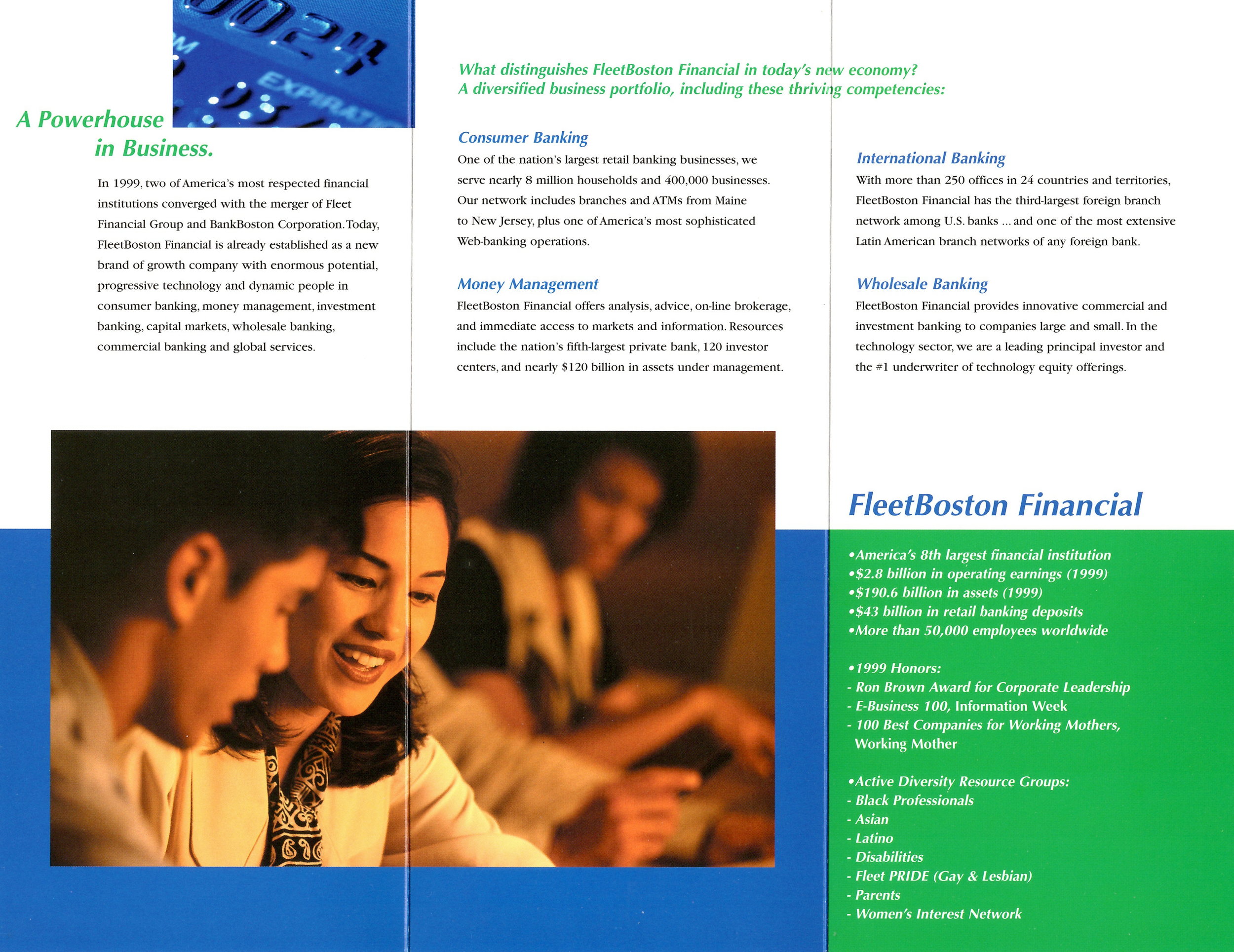 FleetBoston - Diversity Brochure