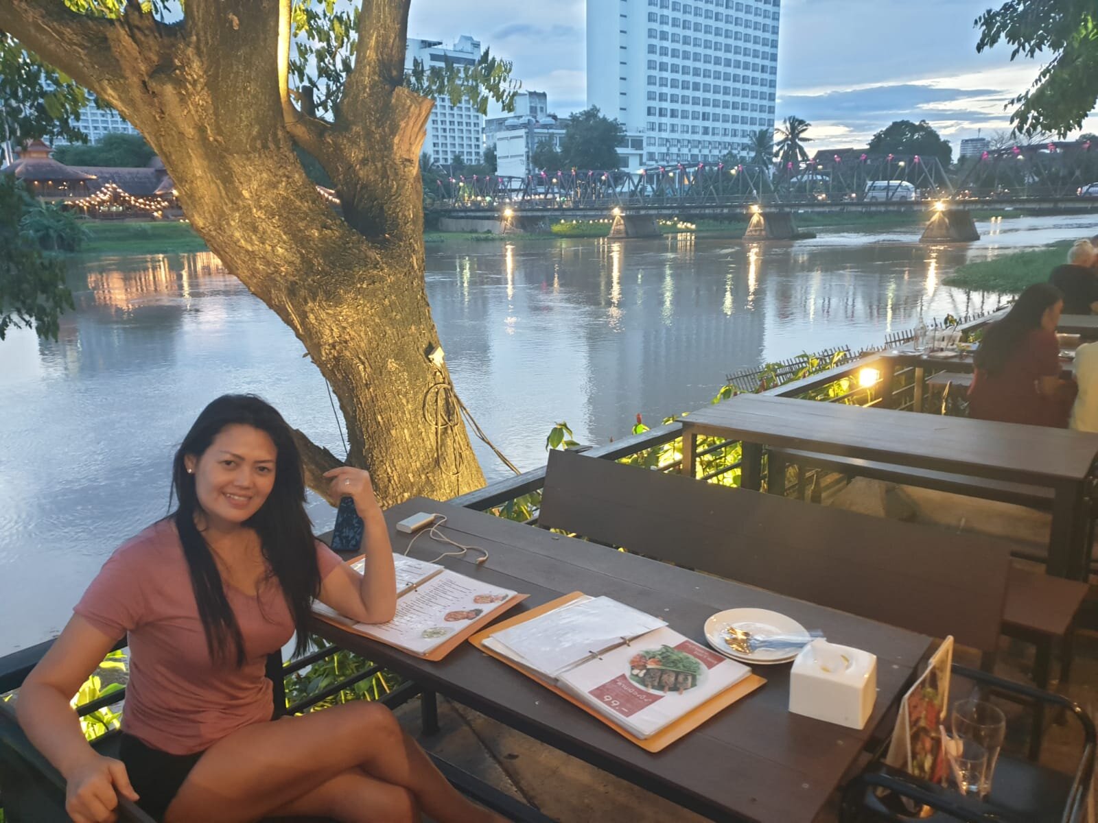 Sunset dinner at Ping River.jpeg