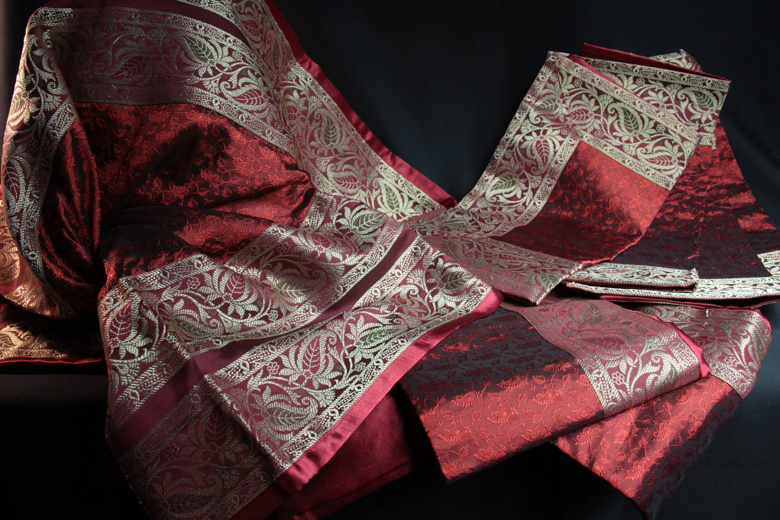 Parure de lit en soie