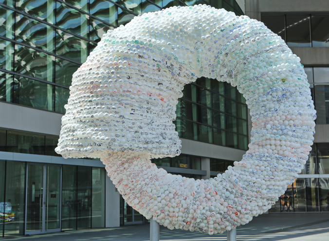 Ouroboros (day view at Marina Bay Sands), Nicola Anthony, 2015