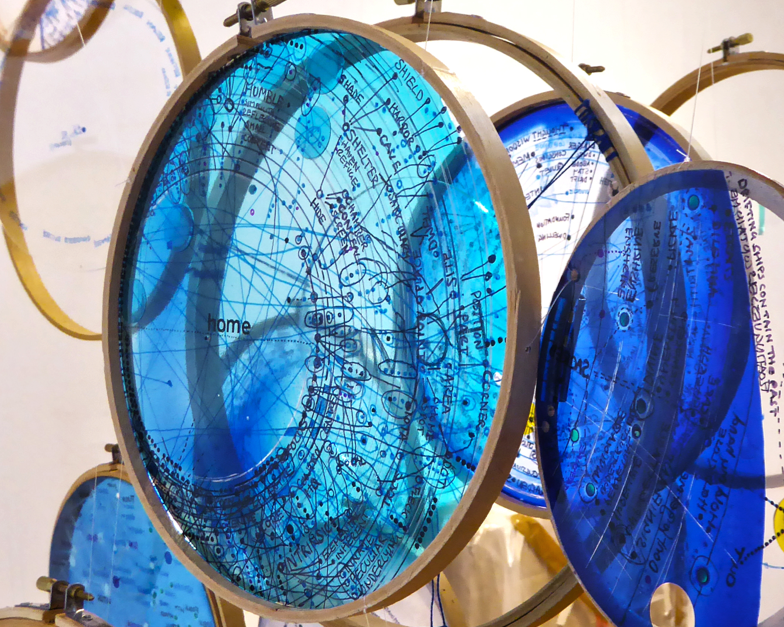 Constellation (exhibition view), Nicola Anthony, 2015, UK