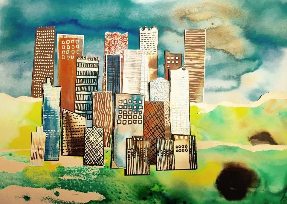 Artwork example from the mentees at Changi Women's Prison Artist Mentor Programme