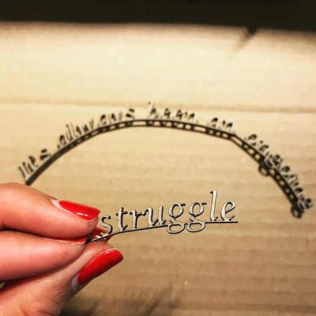 A little sneak peek of some micro scale #sculptures I am creating. For those who don't have the space for my bigger pieces! Get in touch if you want to #commission one. .
.
#microsculpture #miniartwork #smalleditions #contemporaryArt #artlife #artworkcommission #textart #textartist #lifestory #lifestyle #lifestruggle #saturdaymood #saturdayvibes