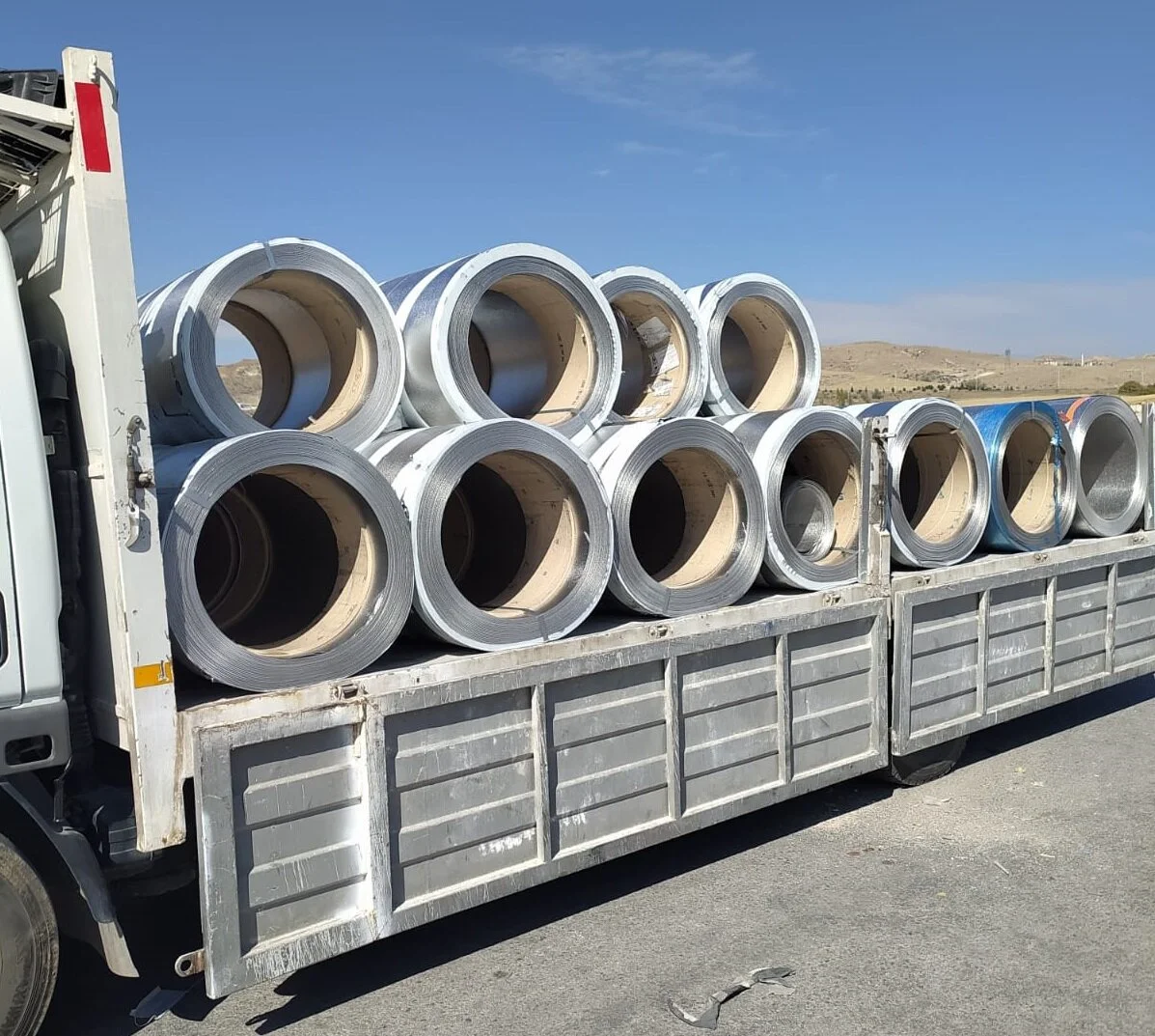 0.60 x 1.000 mm Gofrajlı Alüminyum Rulo