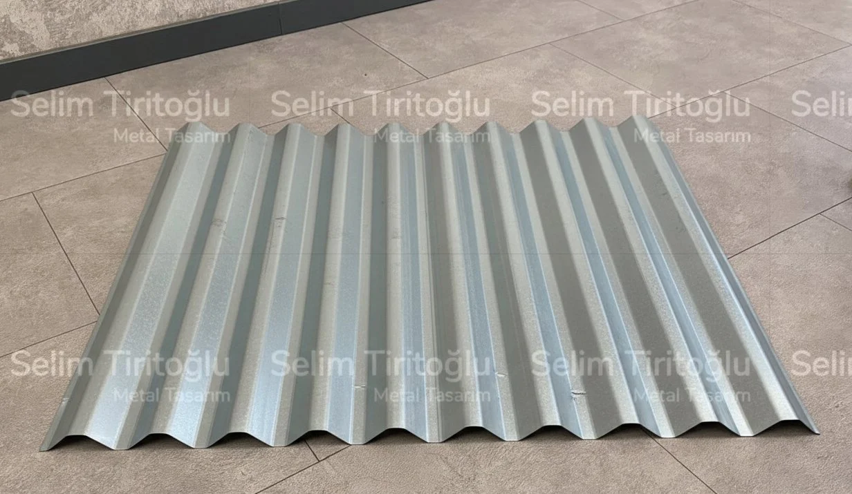 35/95 Geniş Sinüs Oluklu Sac