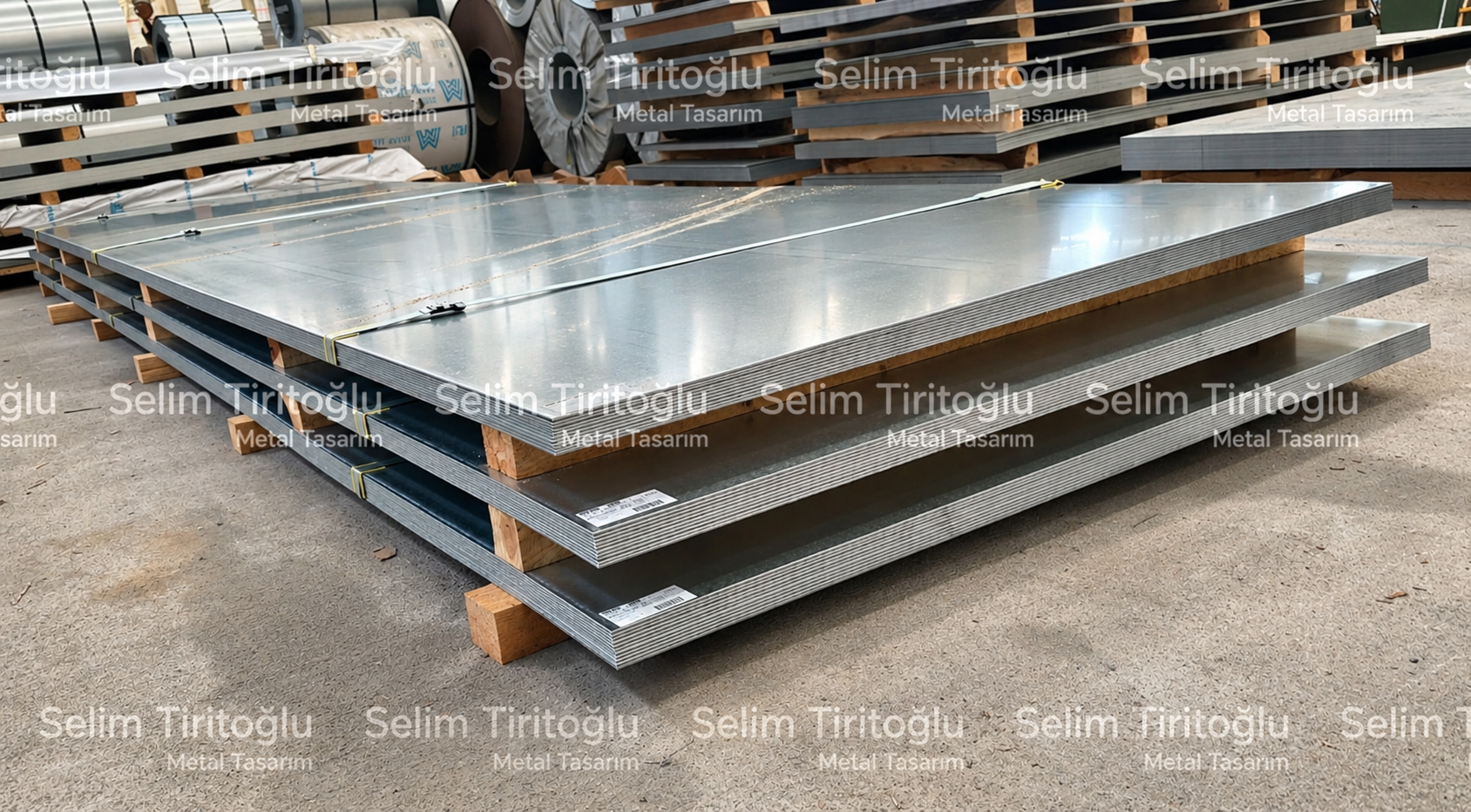 Galvanizli Levha 4 mm (DX51D+Z 275gr Kalite)
