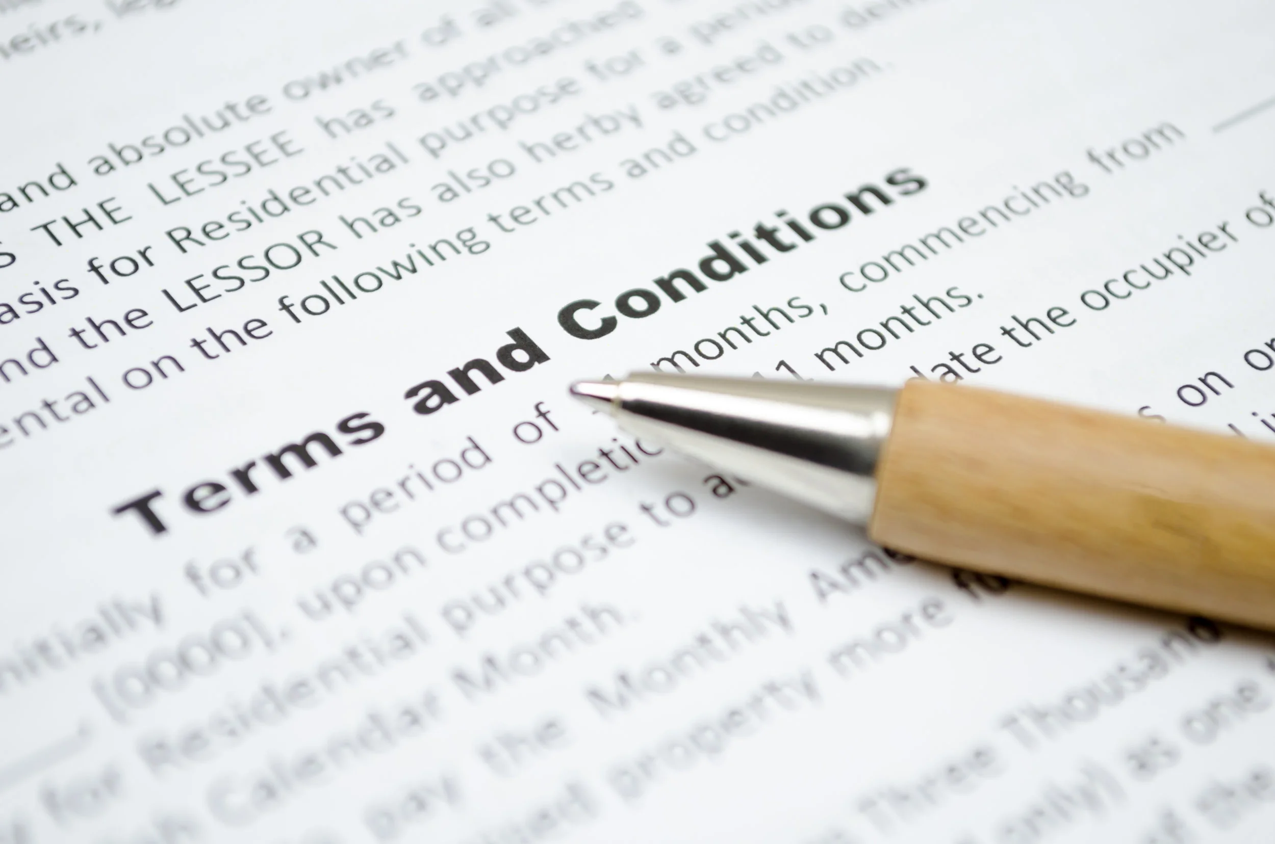 A quick reminder on how to update your Terms & Conditions or waiver