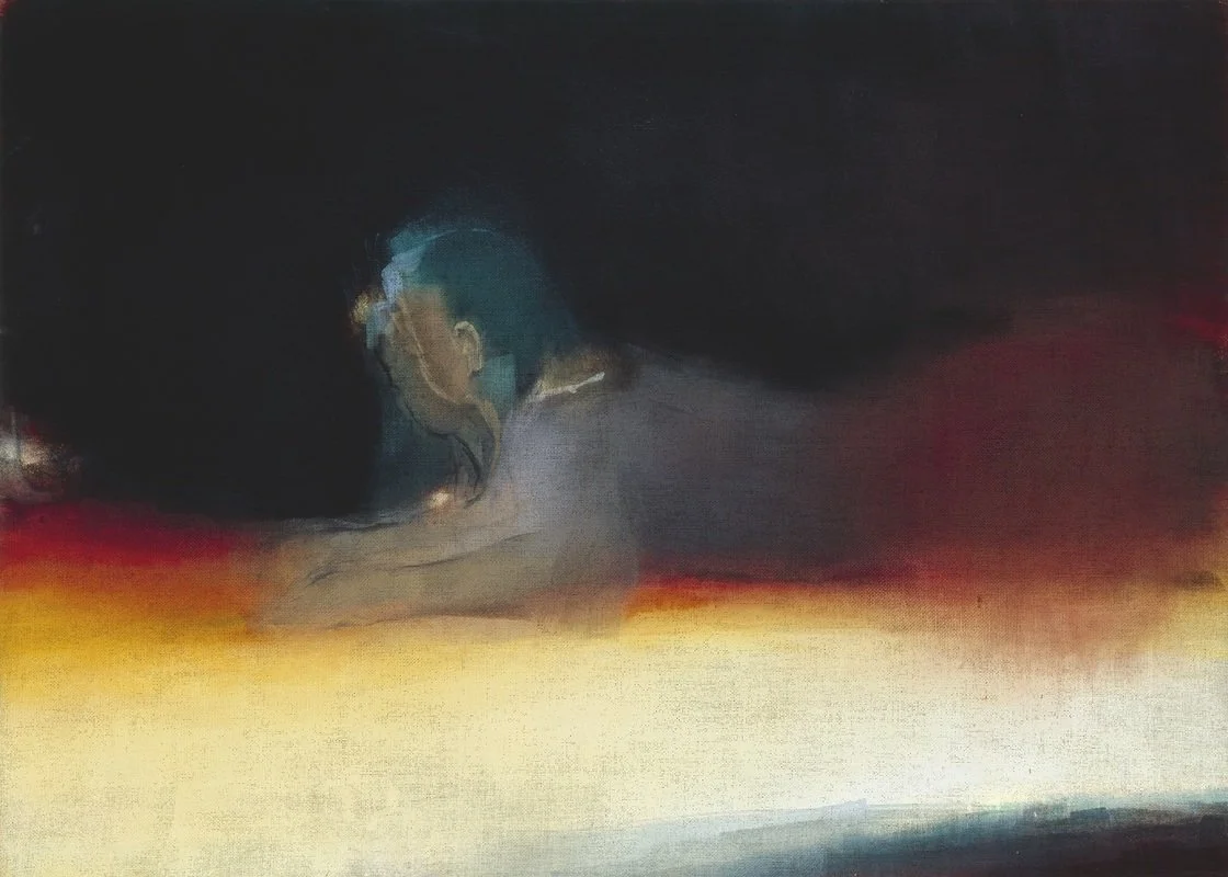 © Leiko Ikemura, Liegende M-06-10, 2007