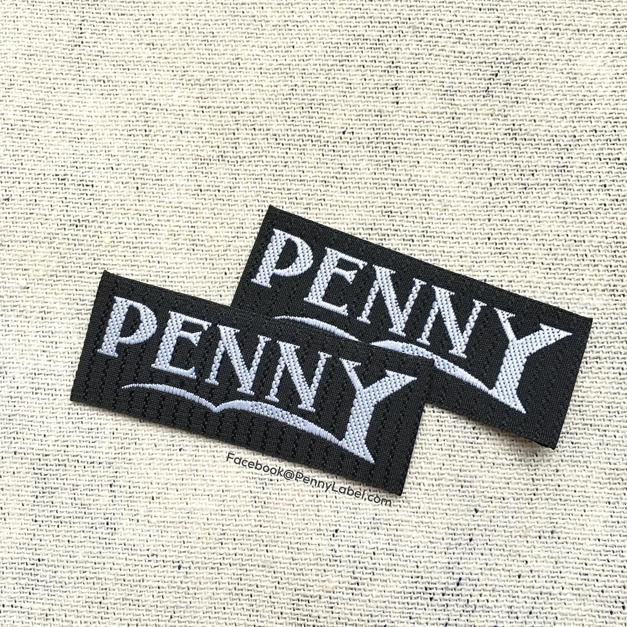 P1821517 black-stripe ground with matte white logo labels