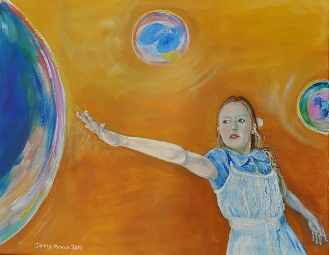 Just out of Reach &nbsp;&nbsp; Acrylic on Canvas 54x42cm