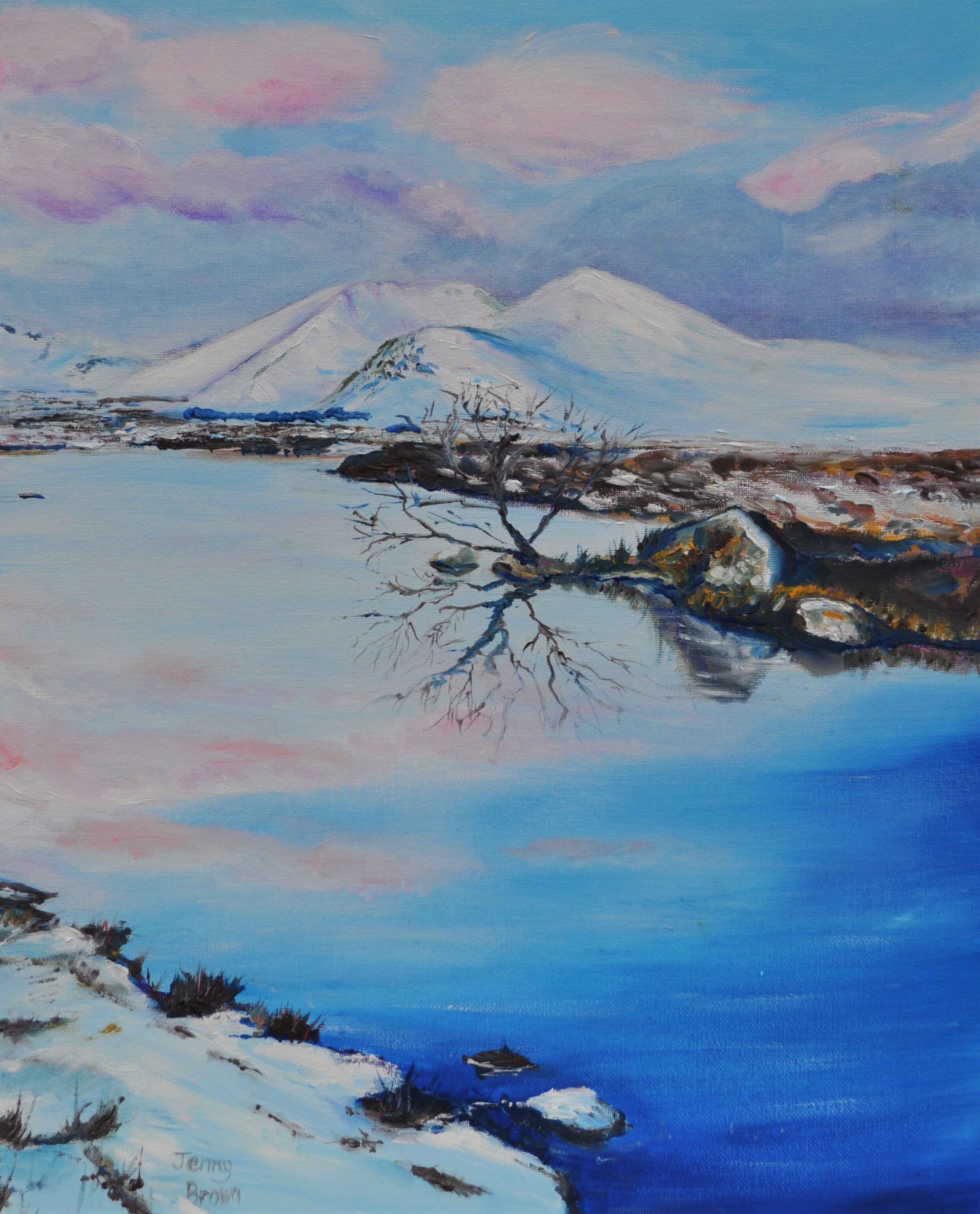 Rannoch Moor in Snow