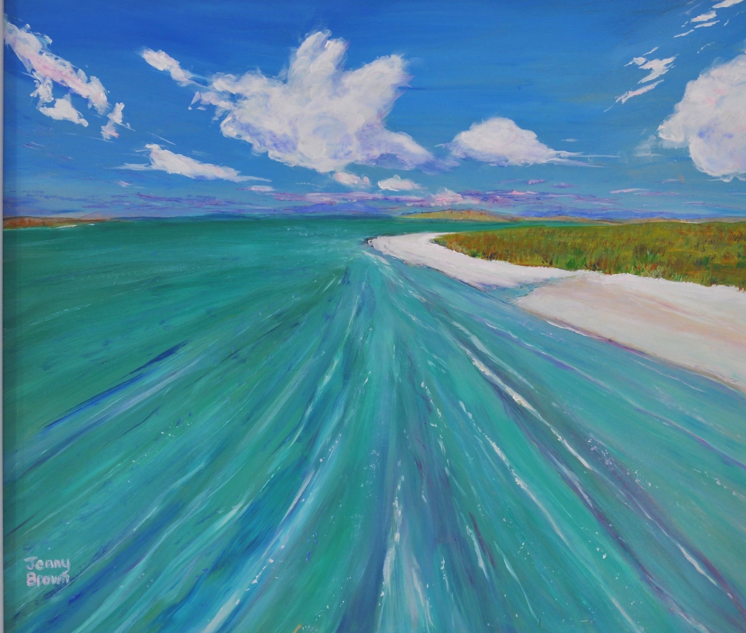 Luskentyre Bliss  60 x 55cm  £480