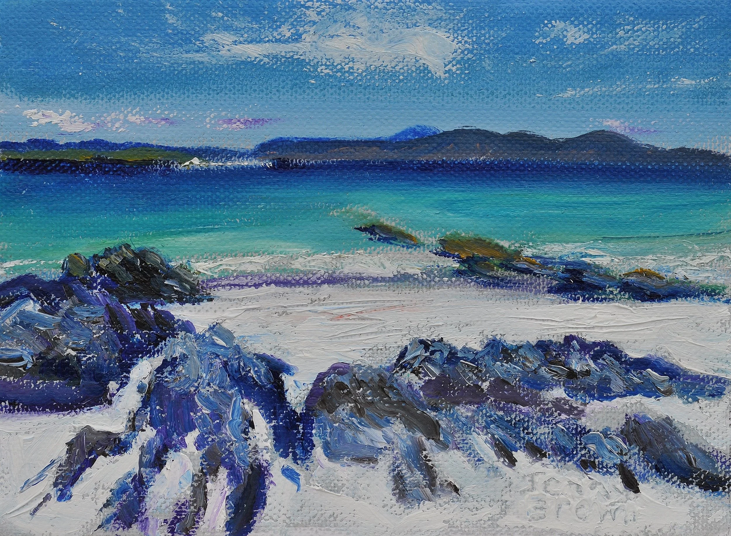Blue Rocks, Iona