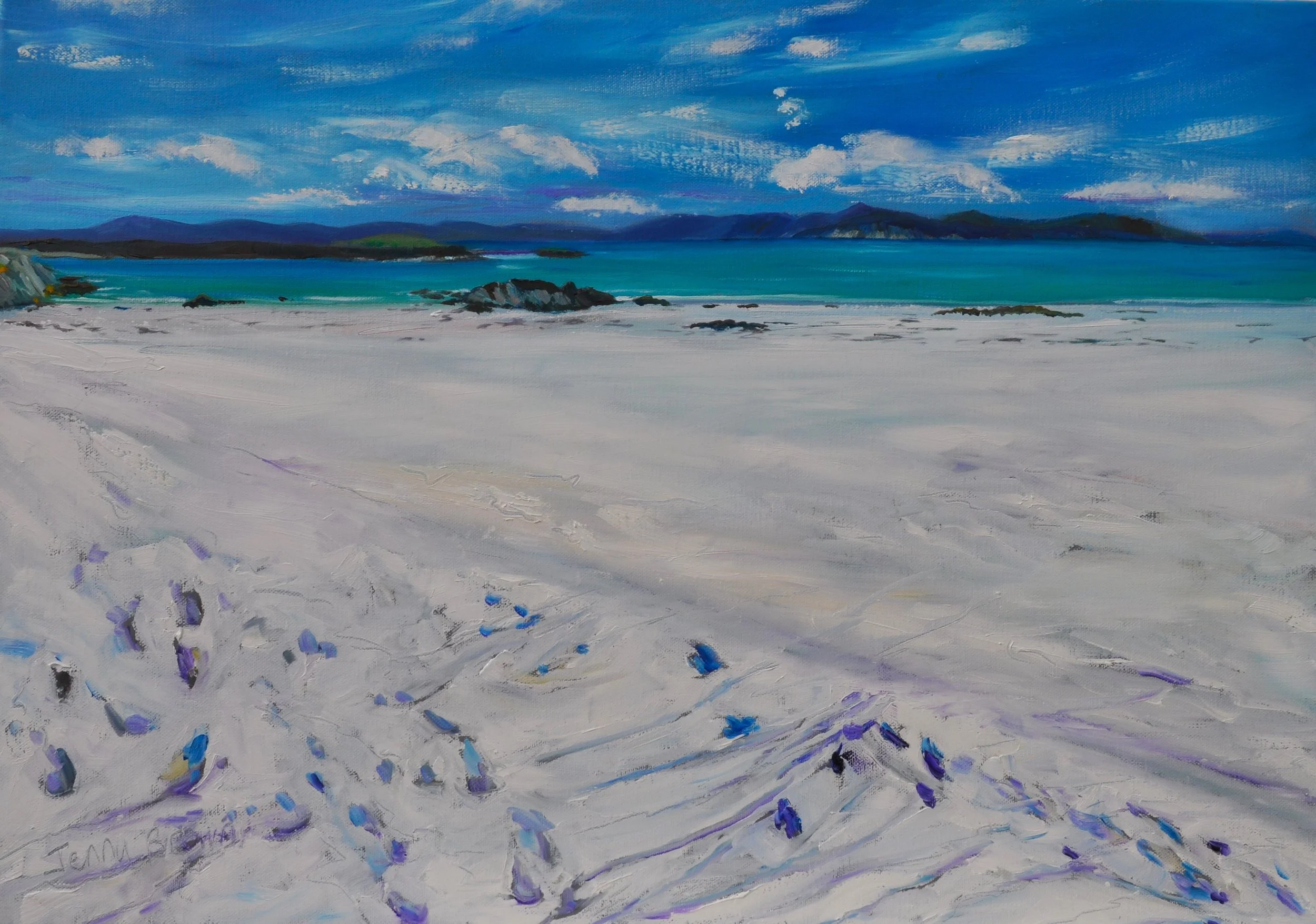 Footprints on the Sand, Iona