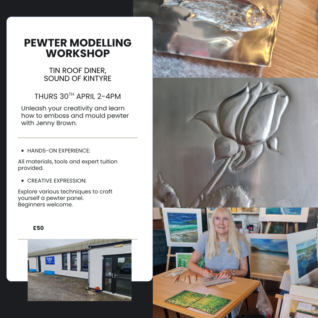 Pewter Embossing Workshop 