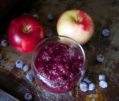 Blueberry Applesauce
