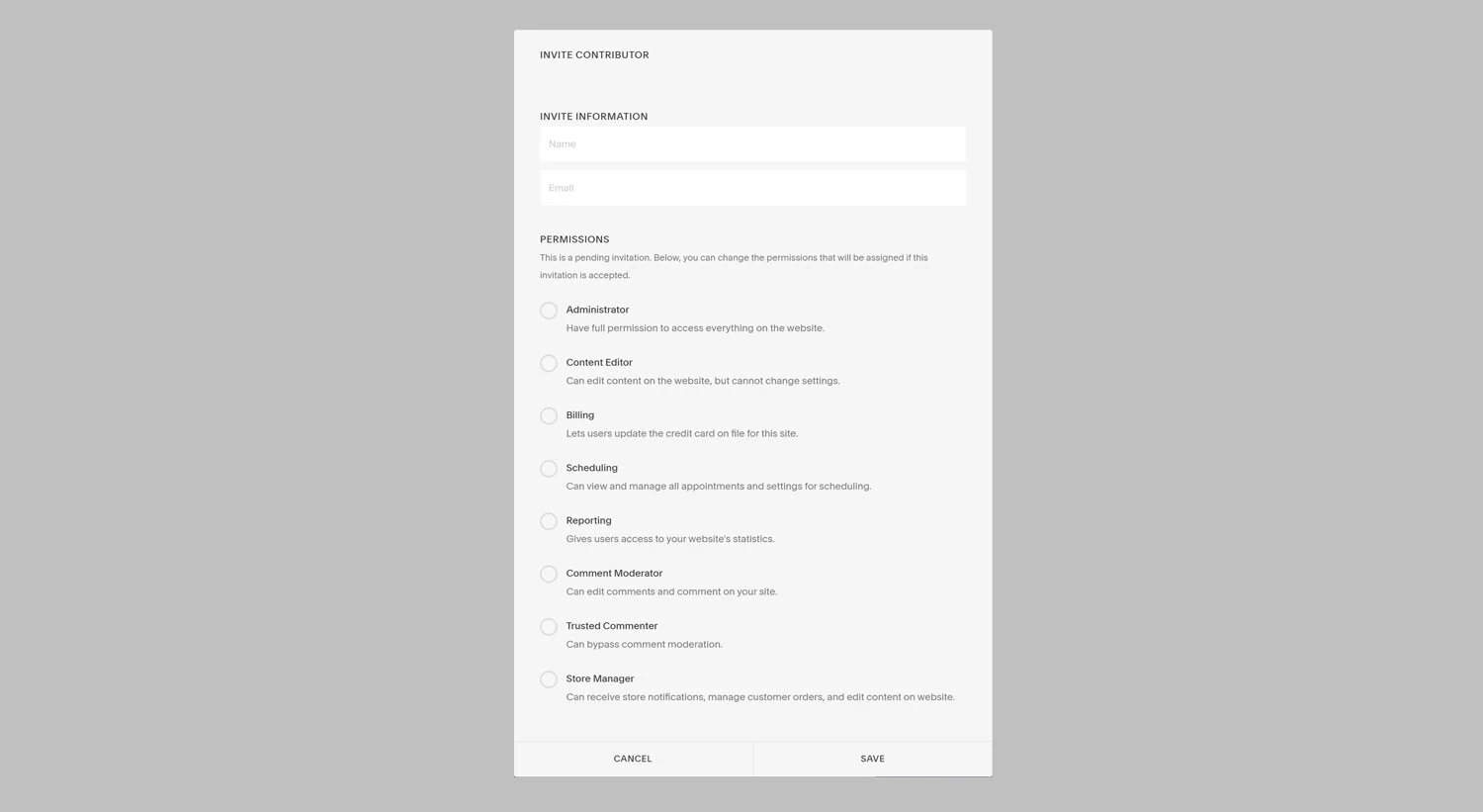 How can I change the email address that Squarespace store notifications go to?