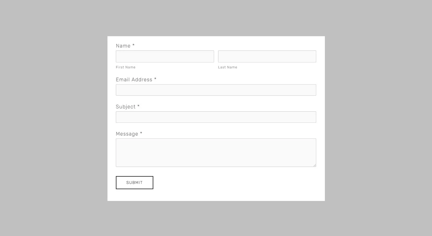 Edit the Contact Form Submission Message