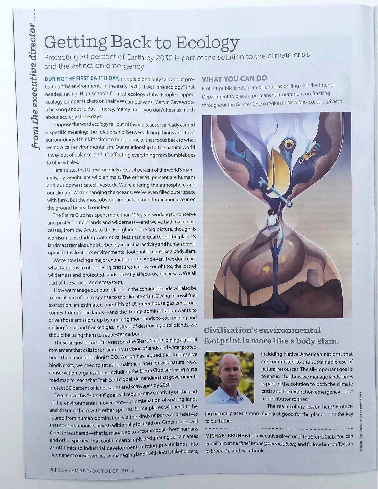 September 2019, AD Tracy Cox