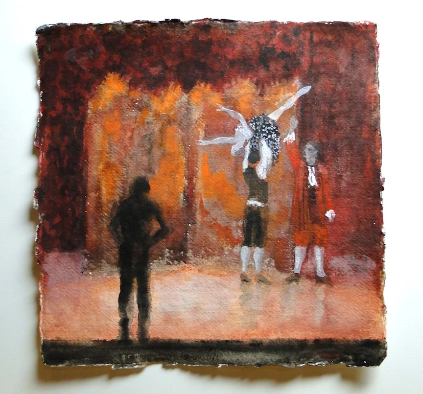 Rehearsing Manon lift