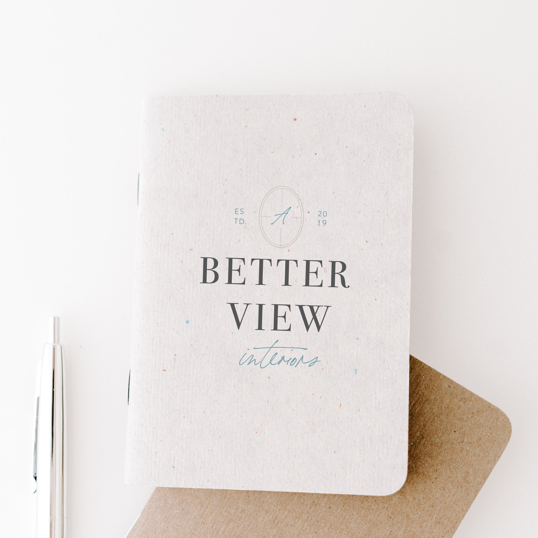 A Better View Interiors | Branding by Jula Paper Co.
