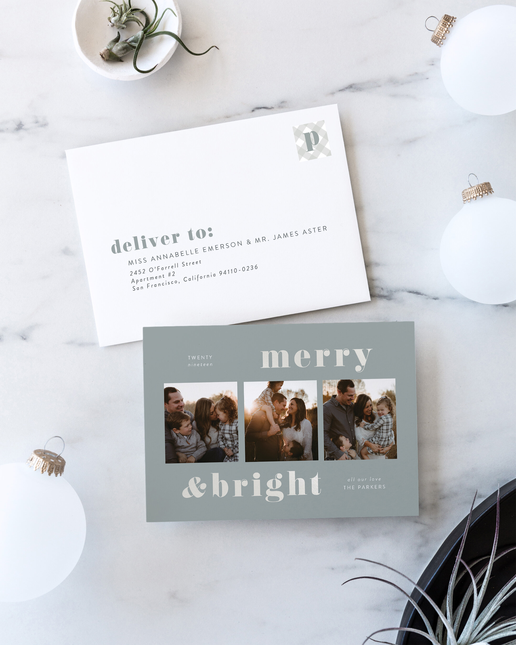 Bright &amp; Merry: Jula Paper Co for Minted