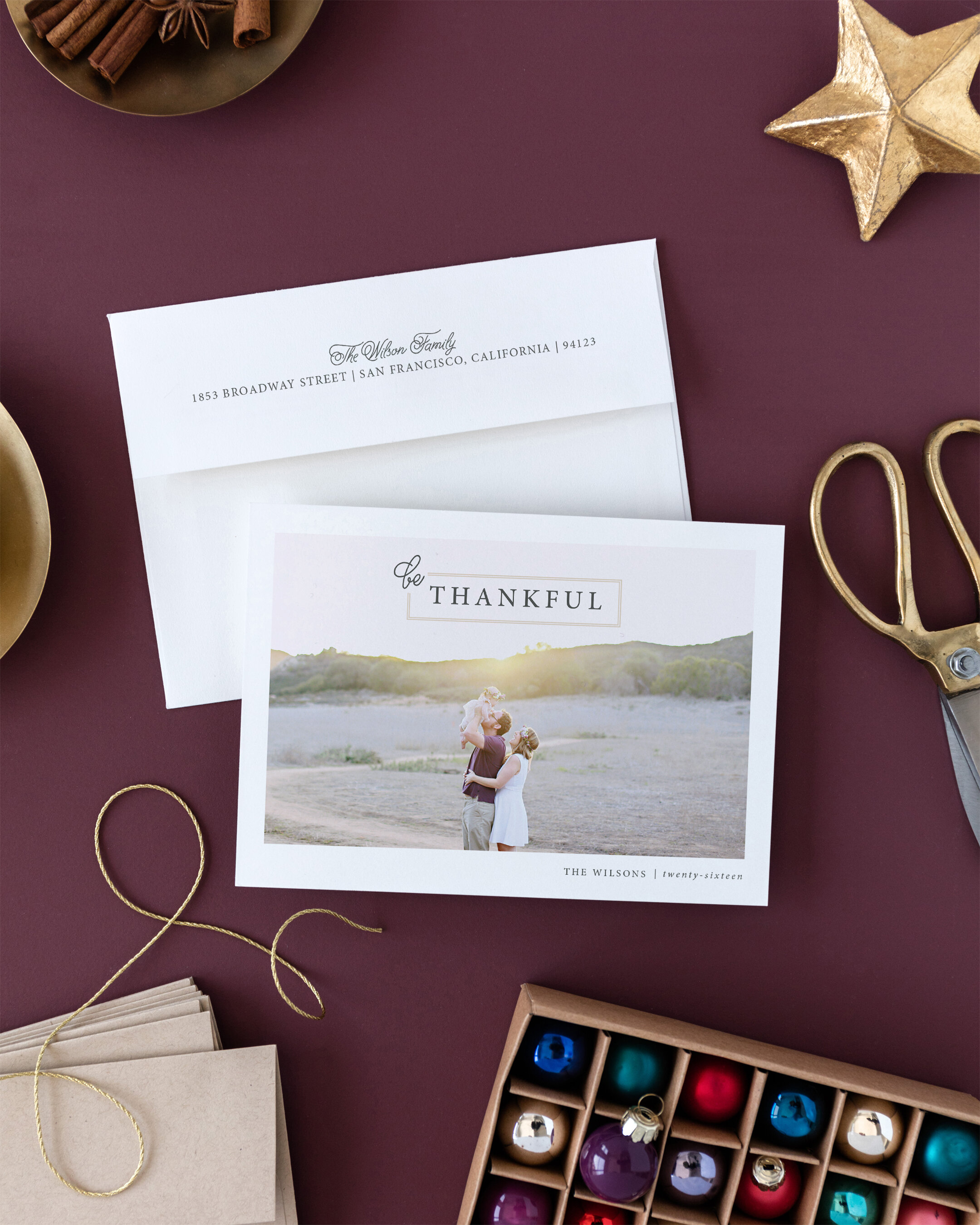 Be Thankful: Jula Paper Co for Minted