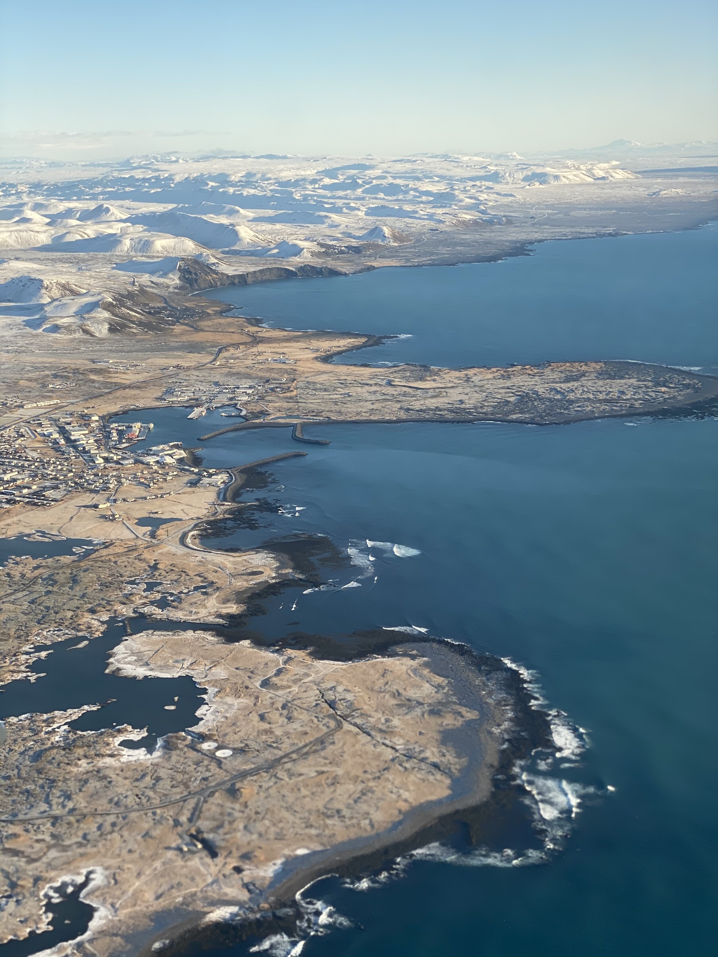 Iceland from the air.