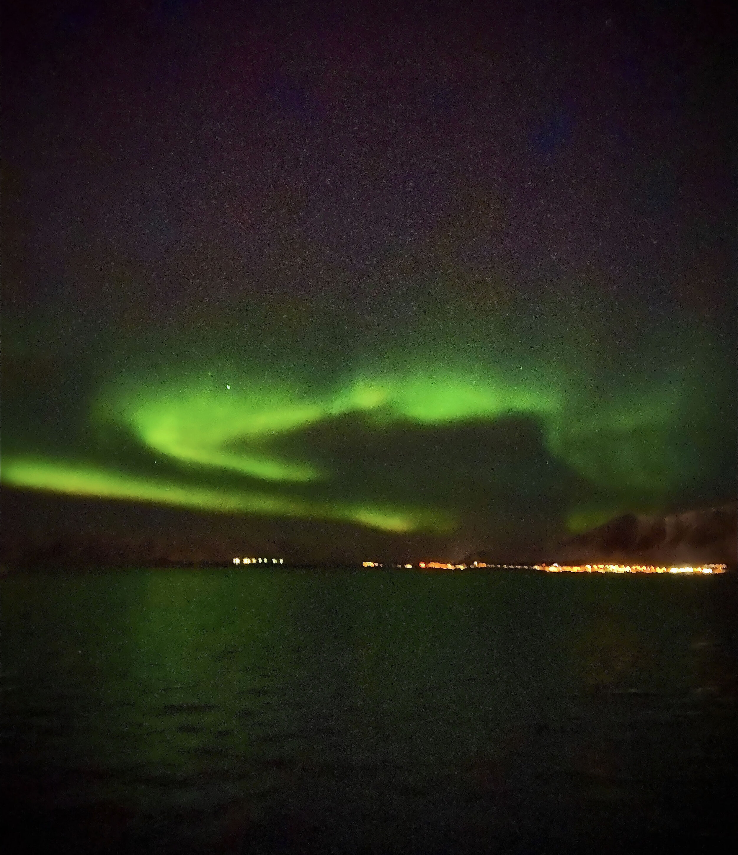 Northern Lights Boat Tour. Shot on iPhone 11.