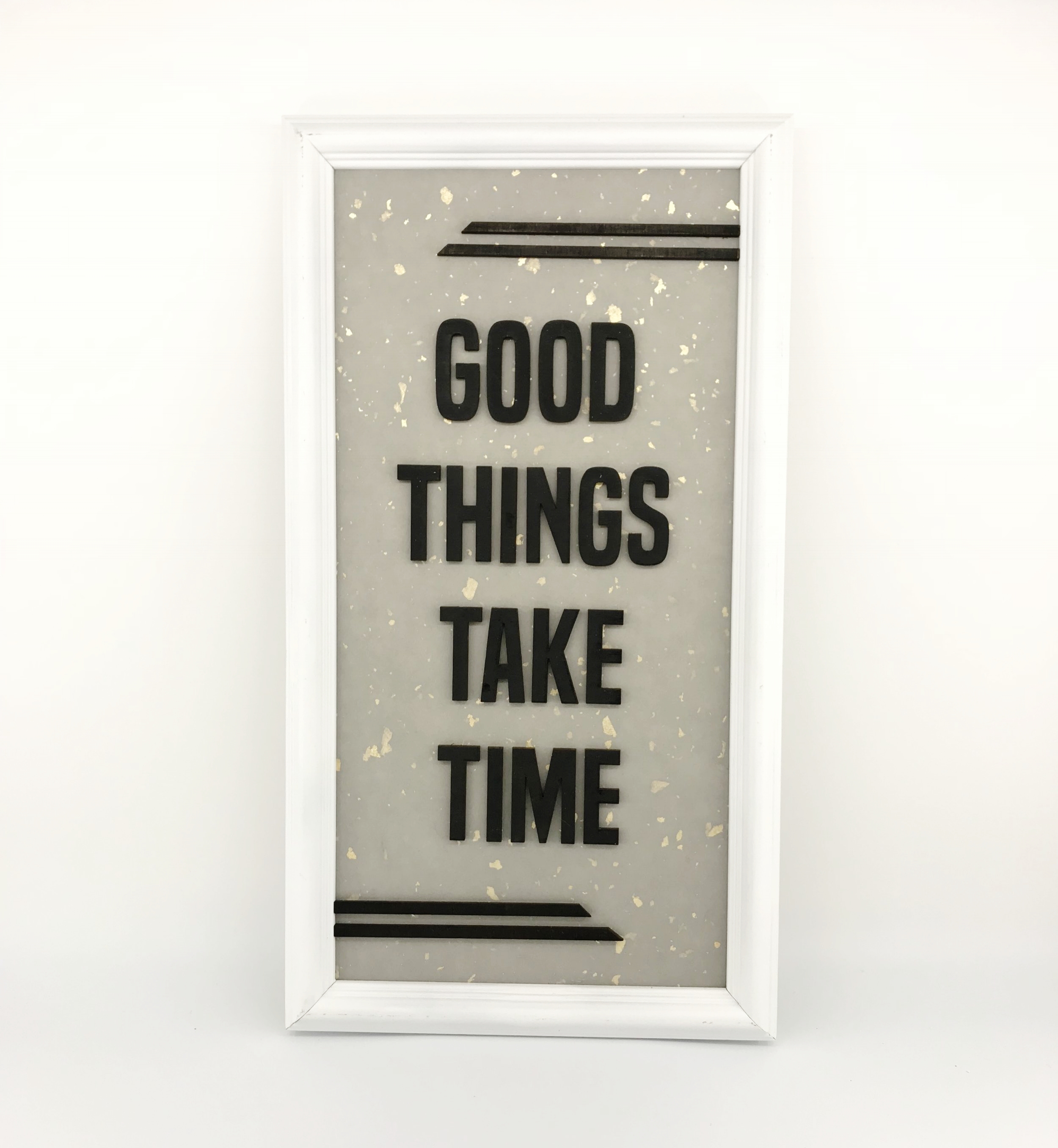 good things laser cut wall art
