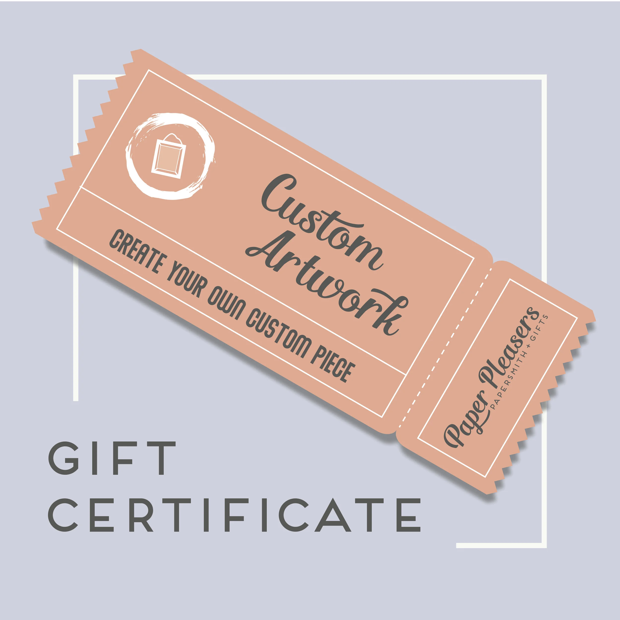 Gift Certificate | Custom Artwork | Wall Decor