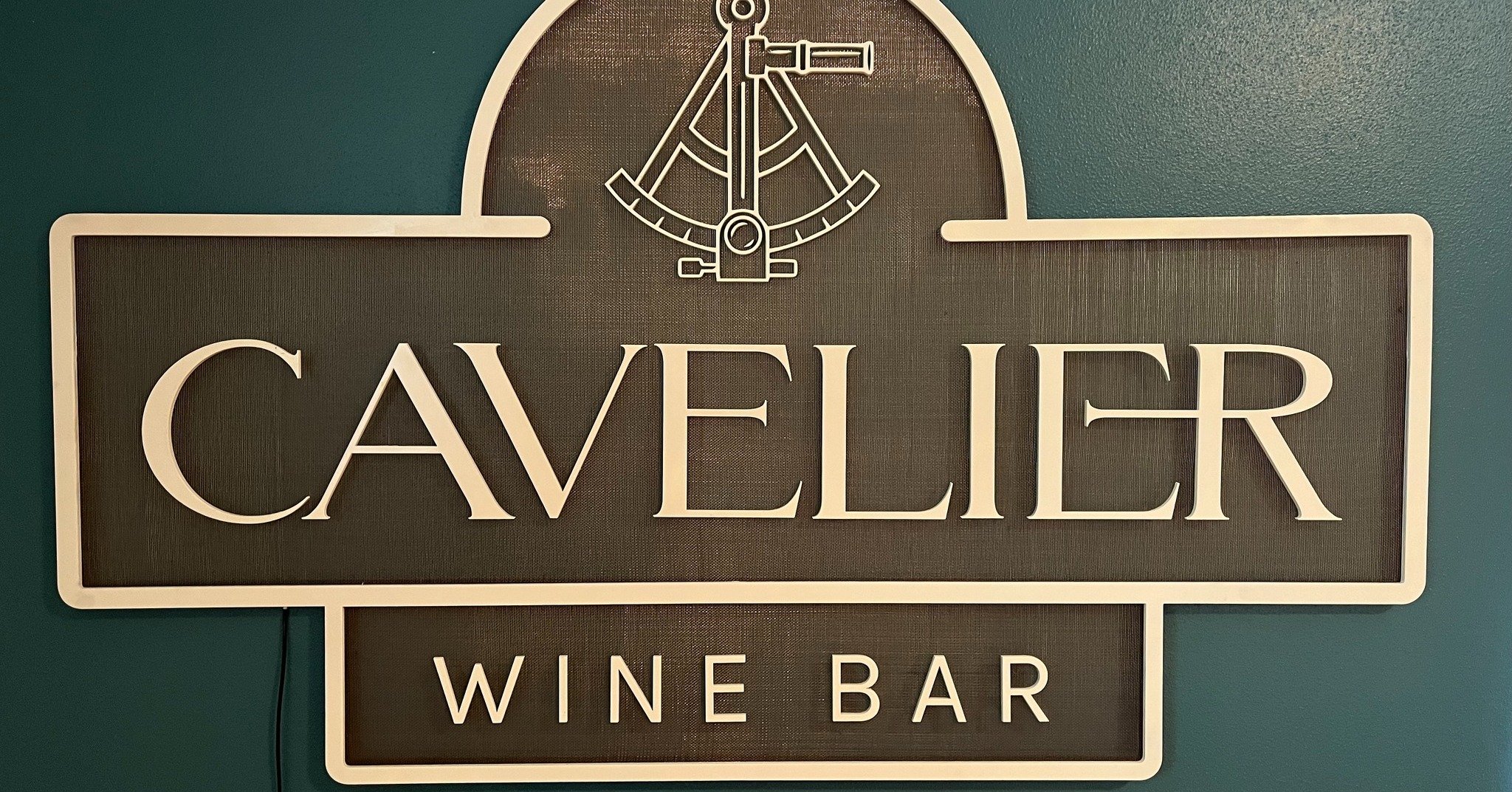 We worked closely with local boutique owner, Kelly Brown of @locallyinspiredwi on an exciting new venture. We had the privilege of creating a piece of custom art for @cavelierwinebar which will be opening up soon in Port Washington. This piece is 6 f