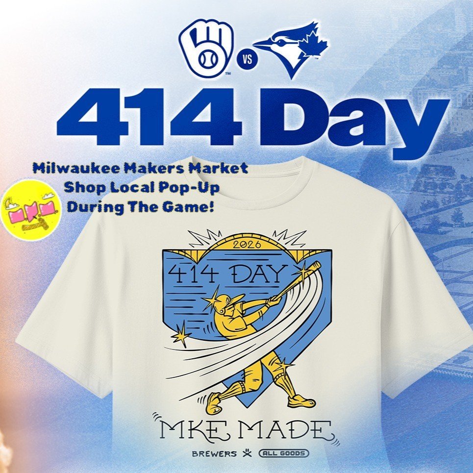 Milwaukee Makers Market: 414 Day Brewers Game