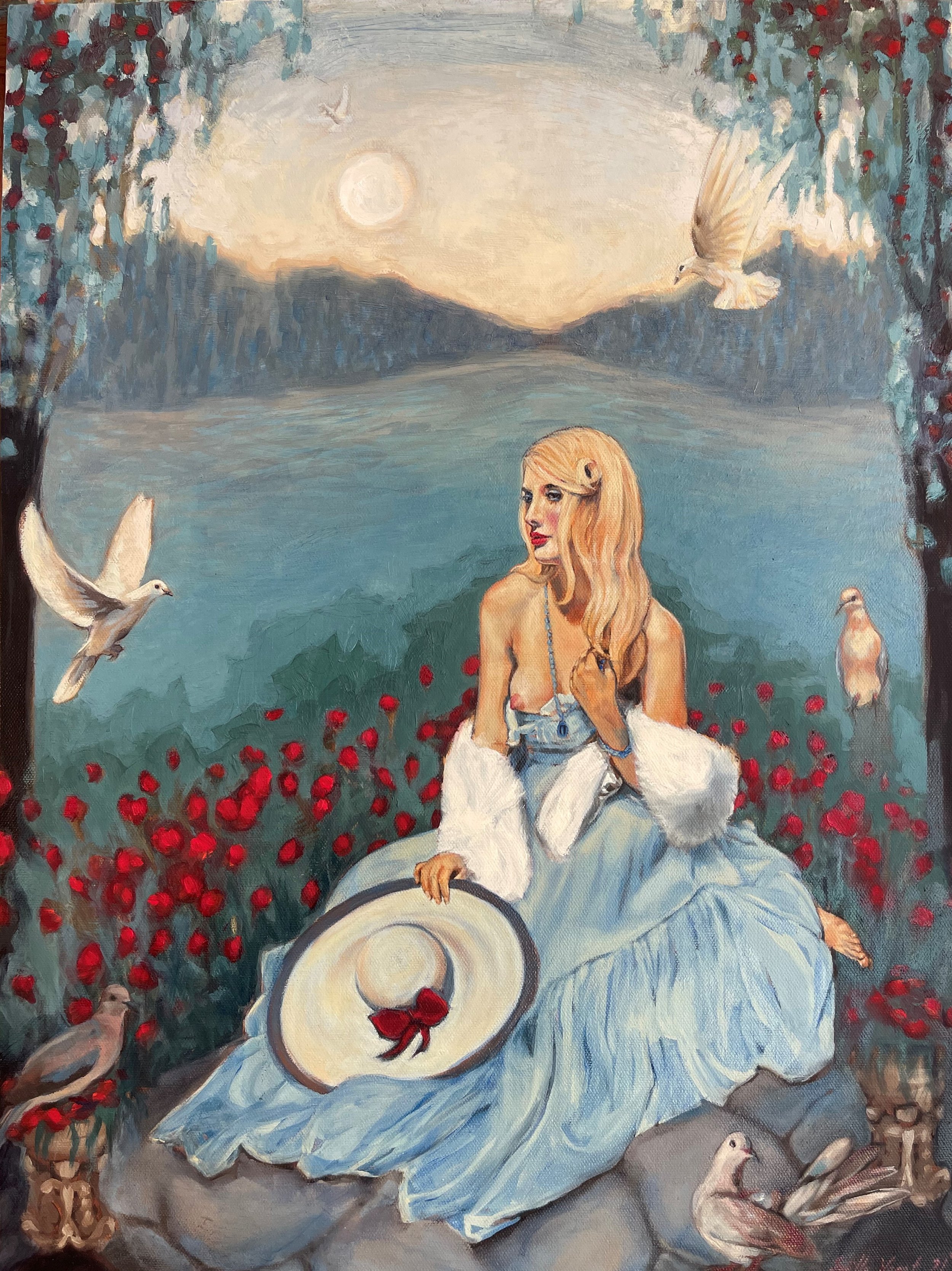 Choice's Fin d'ete (16"x20") Oil on Canvas