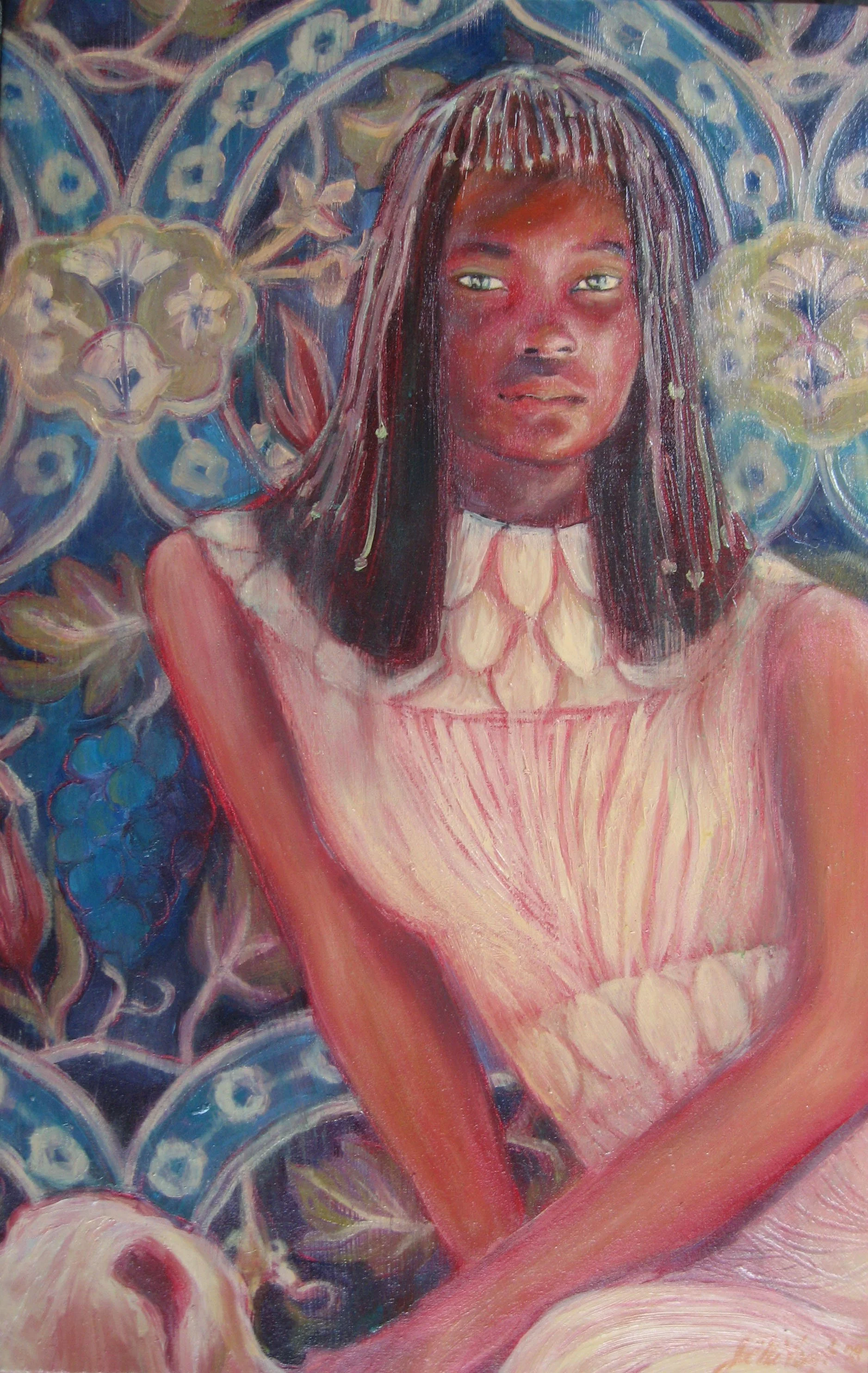 The Waiting Study (16"x24") Oil on Canvas