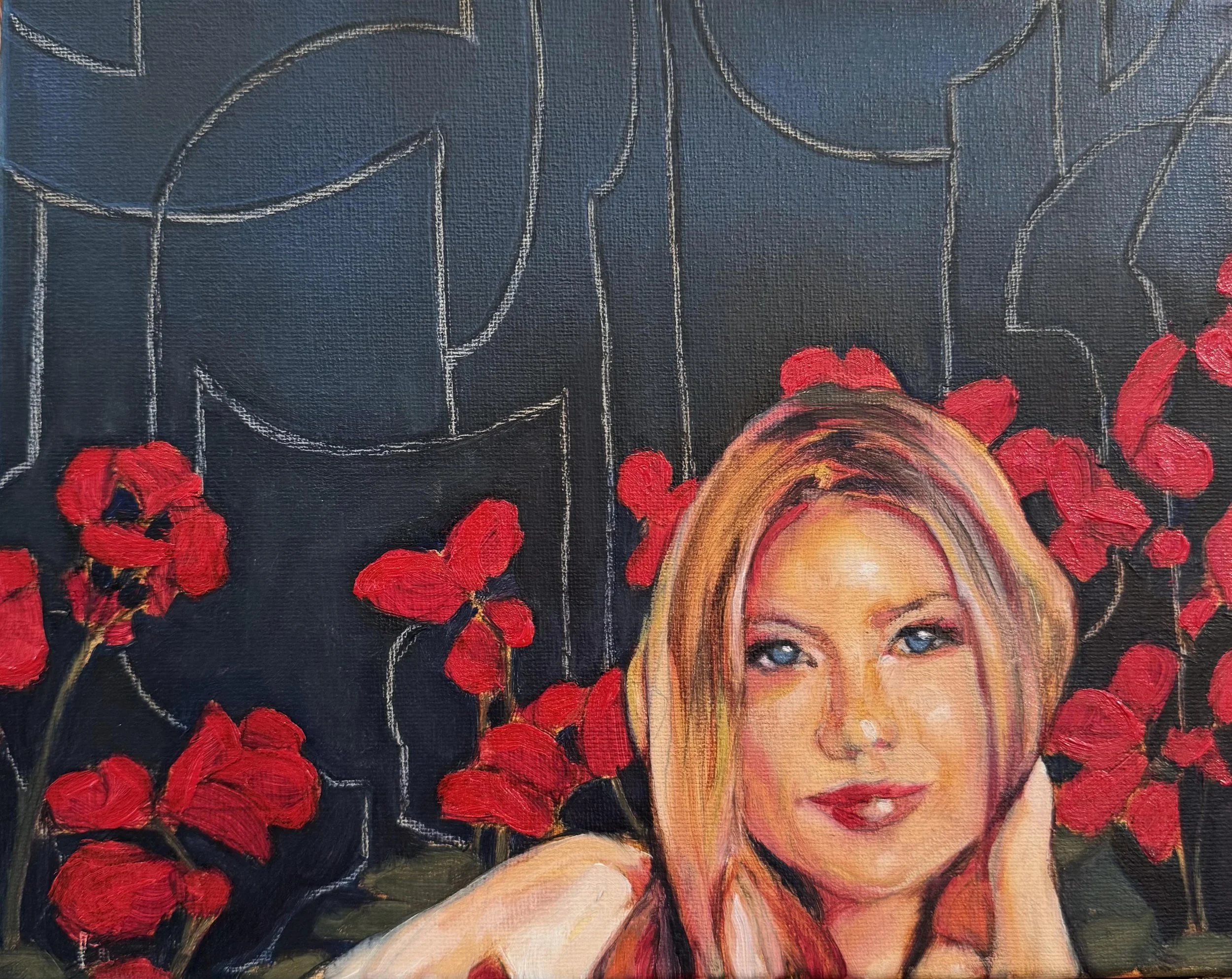 Quiet Claret (4"x6") Oil on Canvas