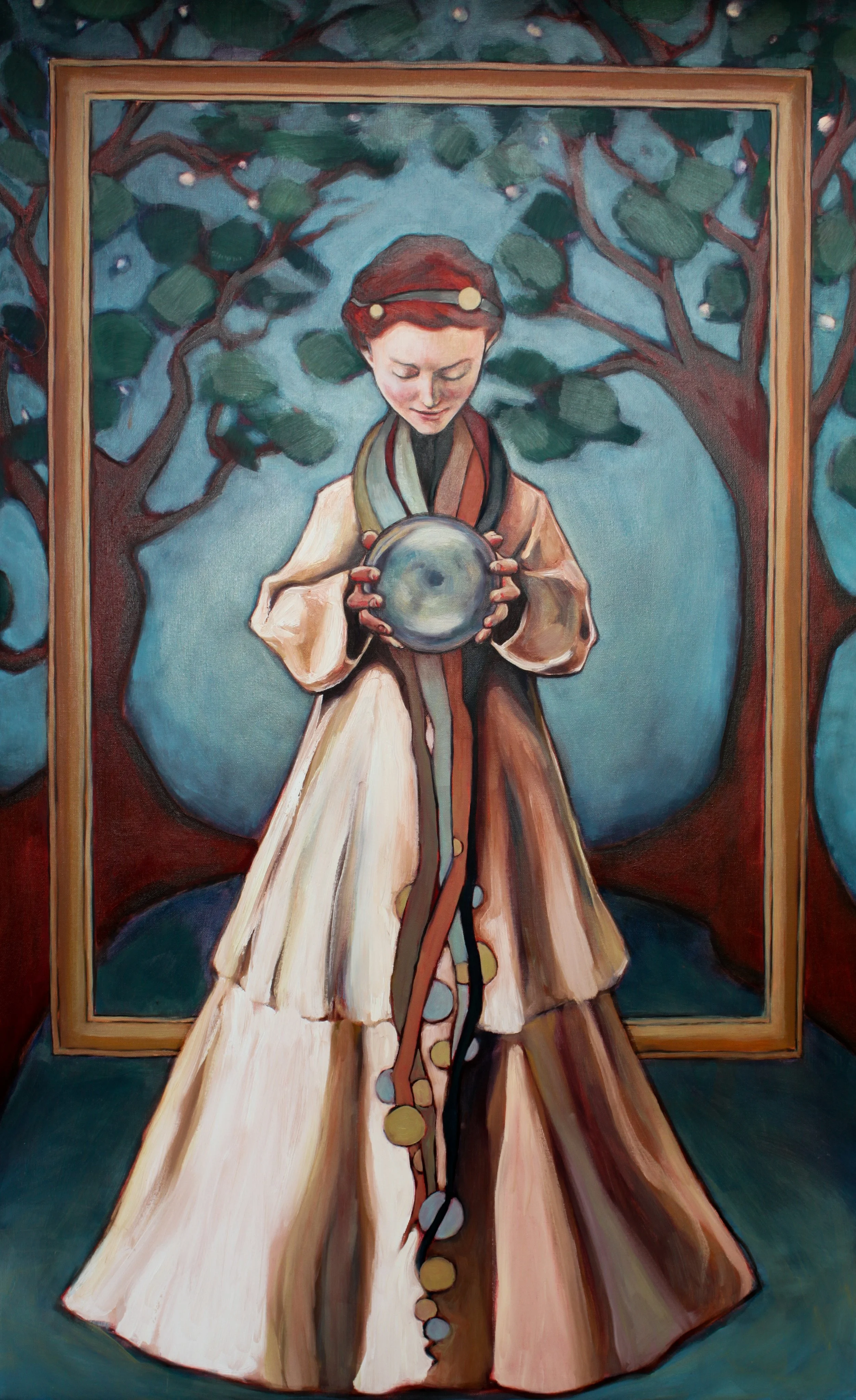 Montage of Dreaming 2018 oil on canvas 30”x 48” $2900