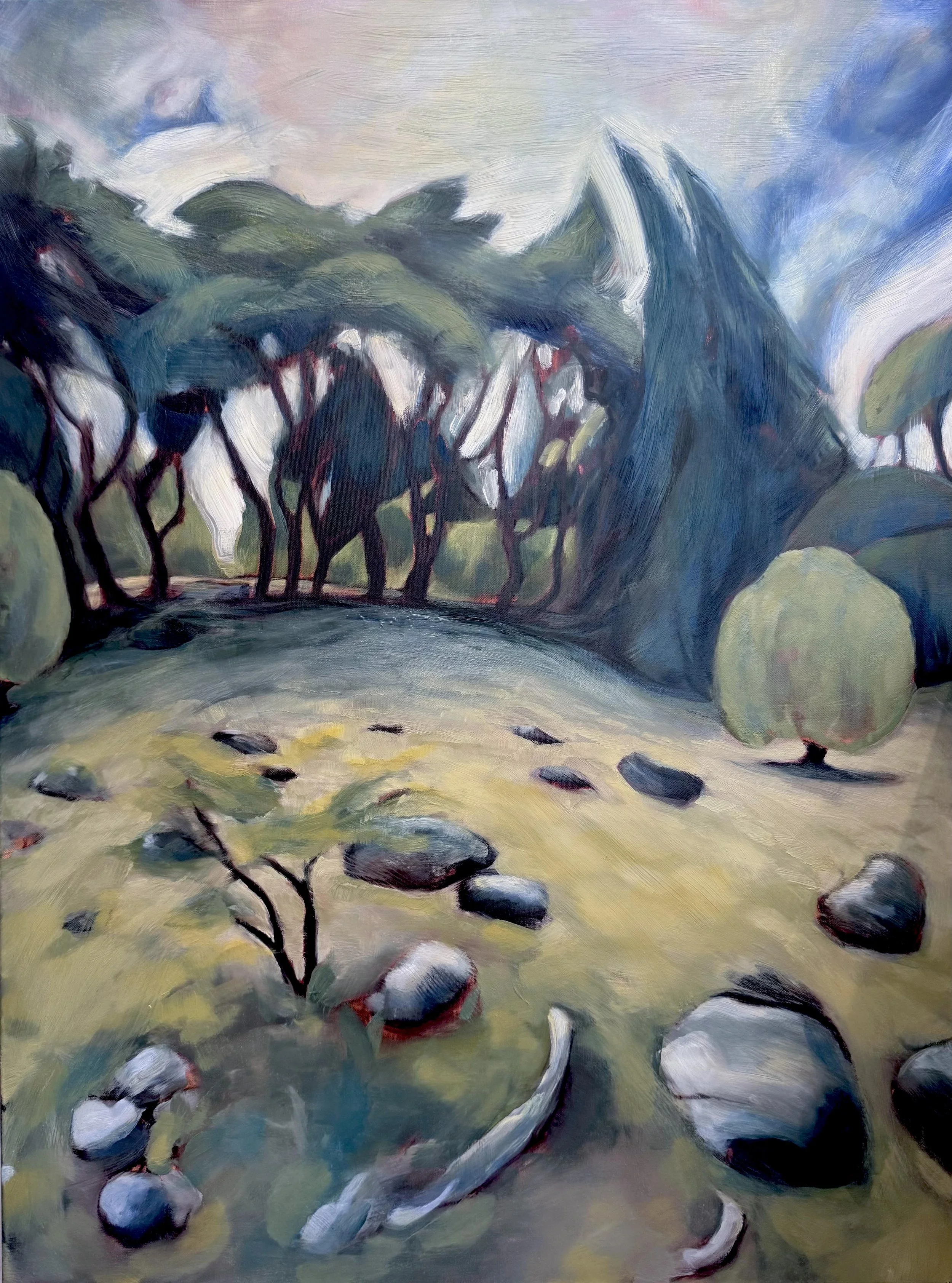 Undulations 2026 Oil on Canvas 30” x 40” $3000