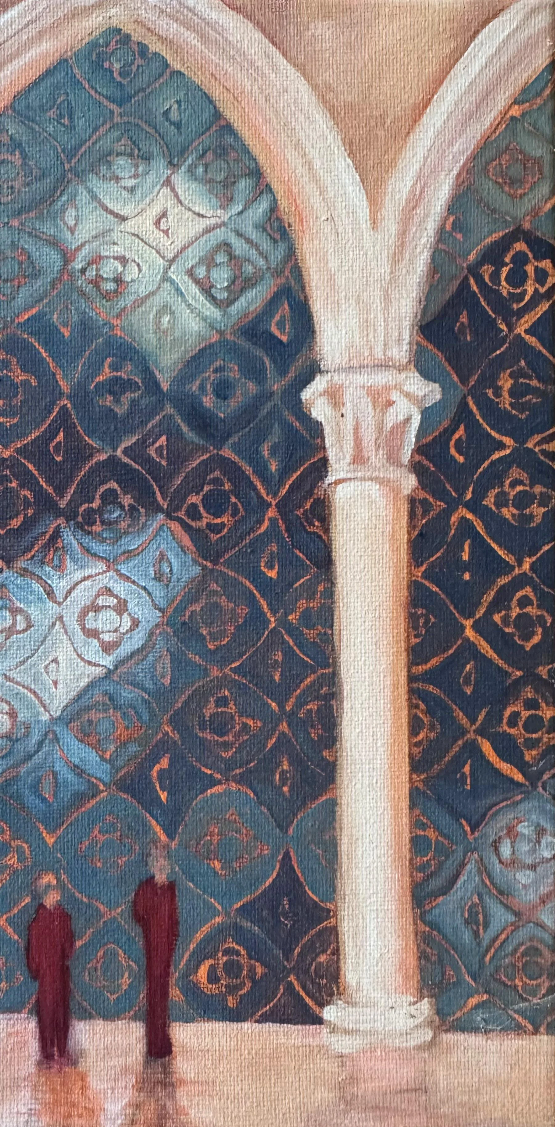 Italian Arches (5” x 9.75”) Oil on Canvas