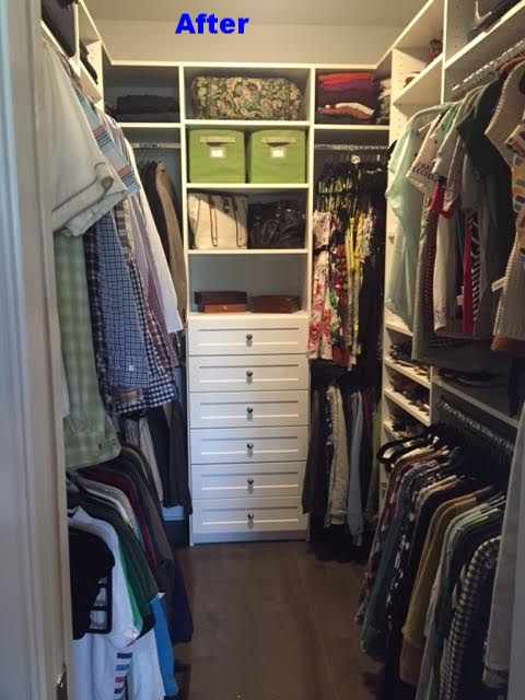 Master closet