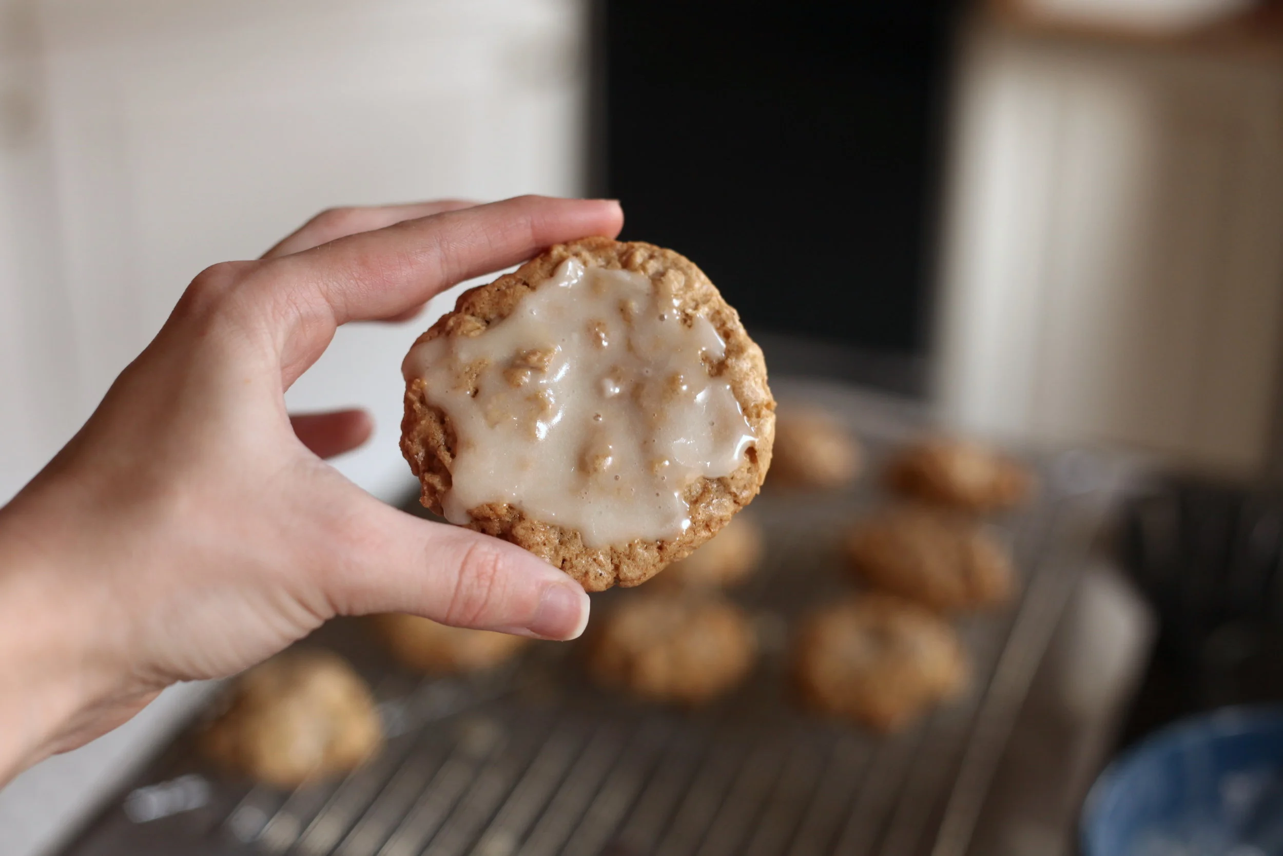 Brown Butter Oatmeal Cookies