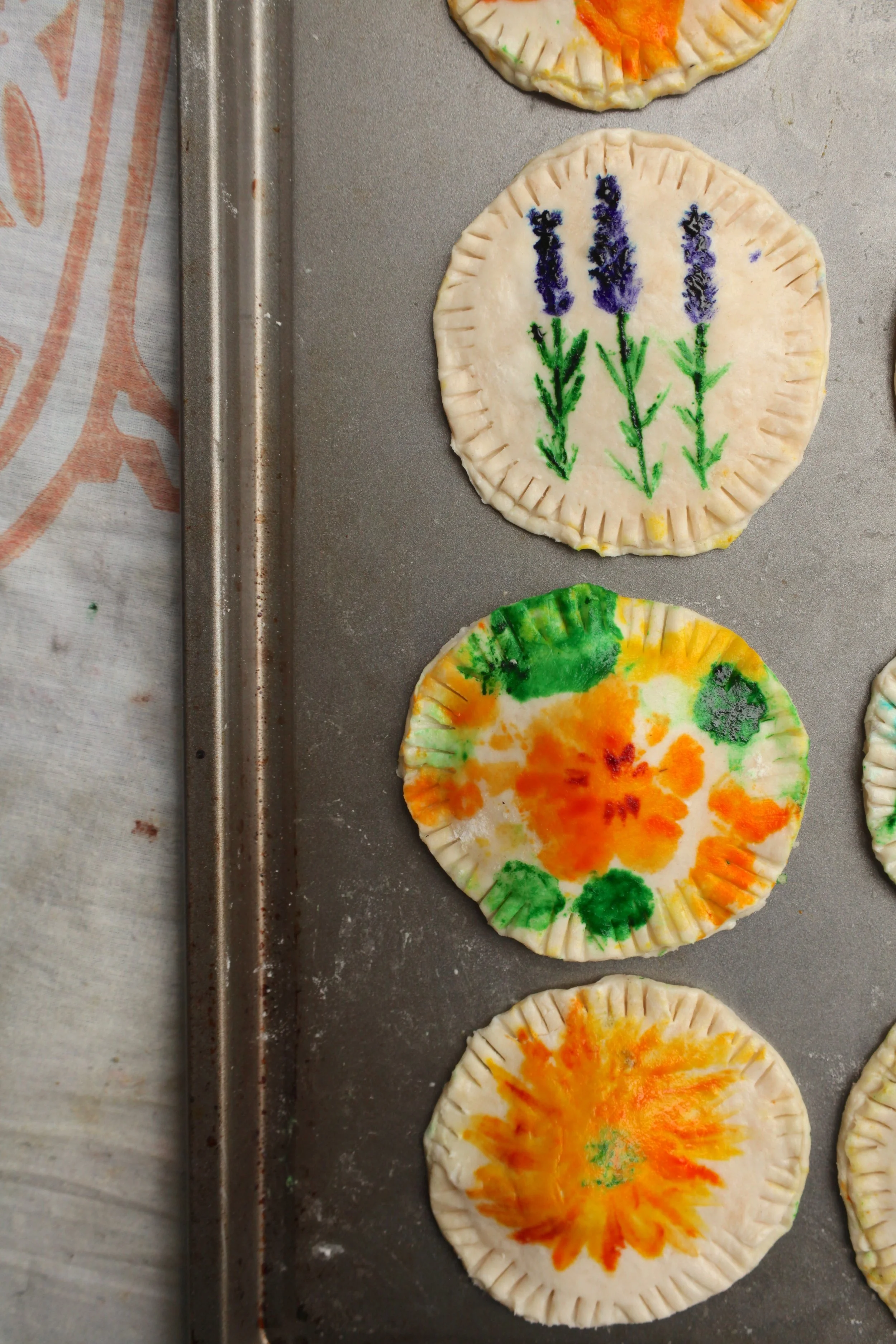 Watercolor Painted Pie Crust — Flours In Your Hair