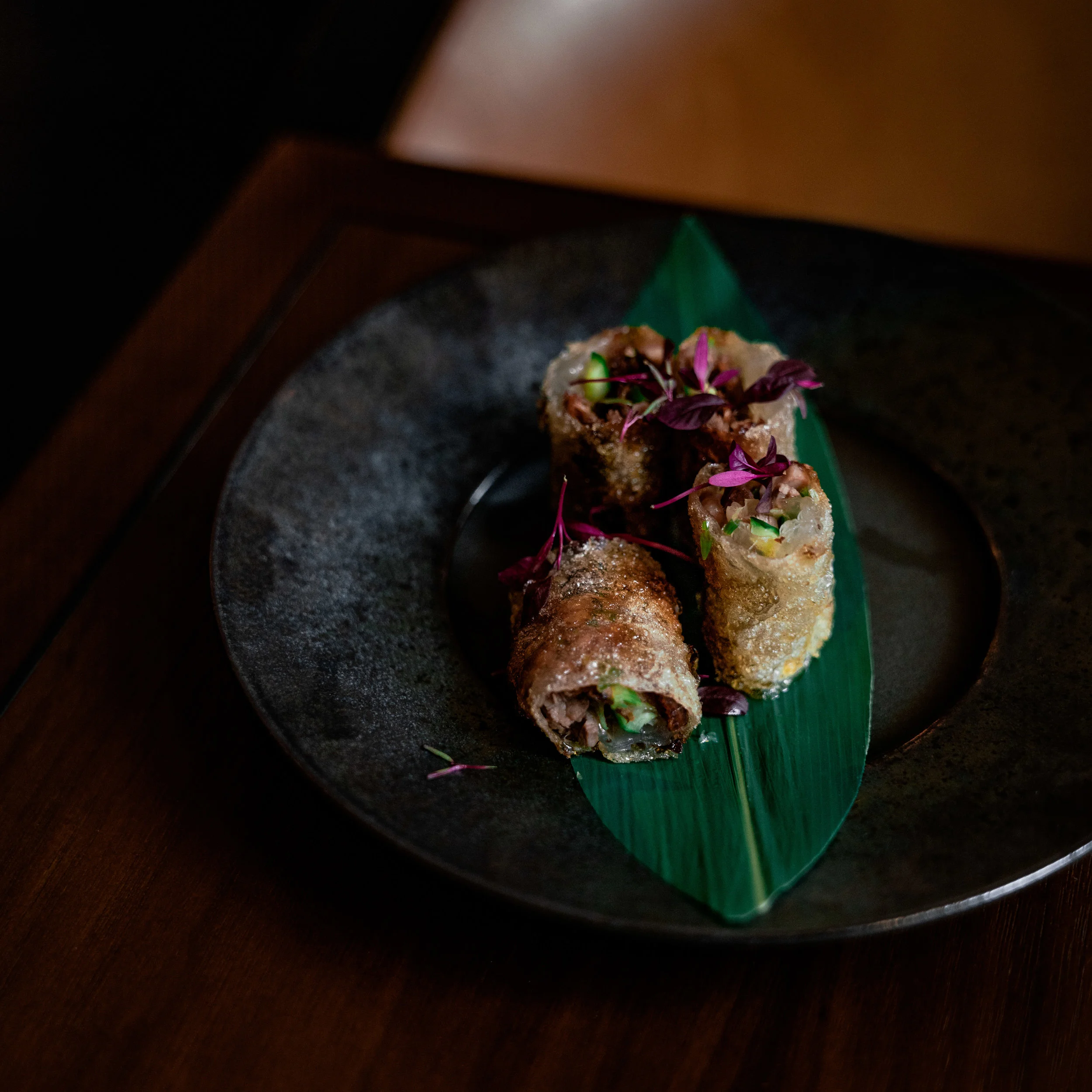 Crispy duck roll