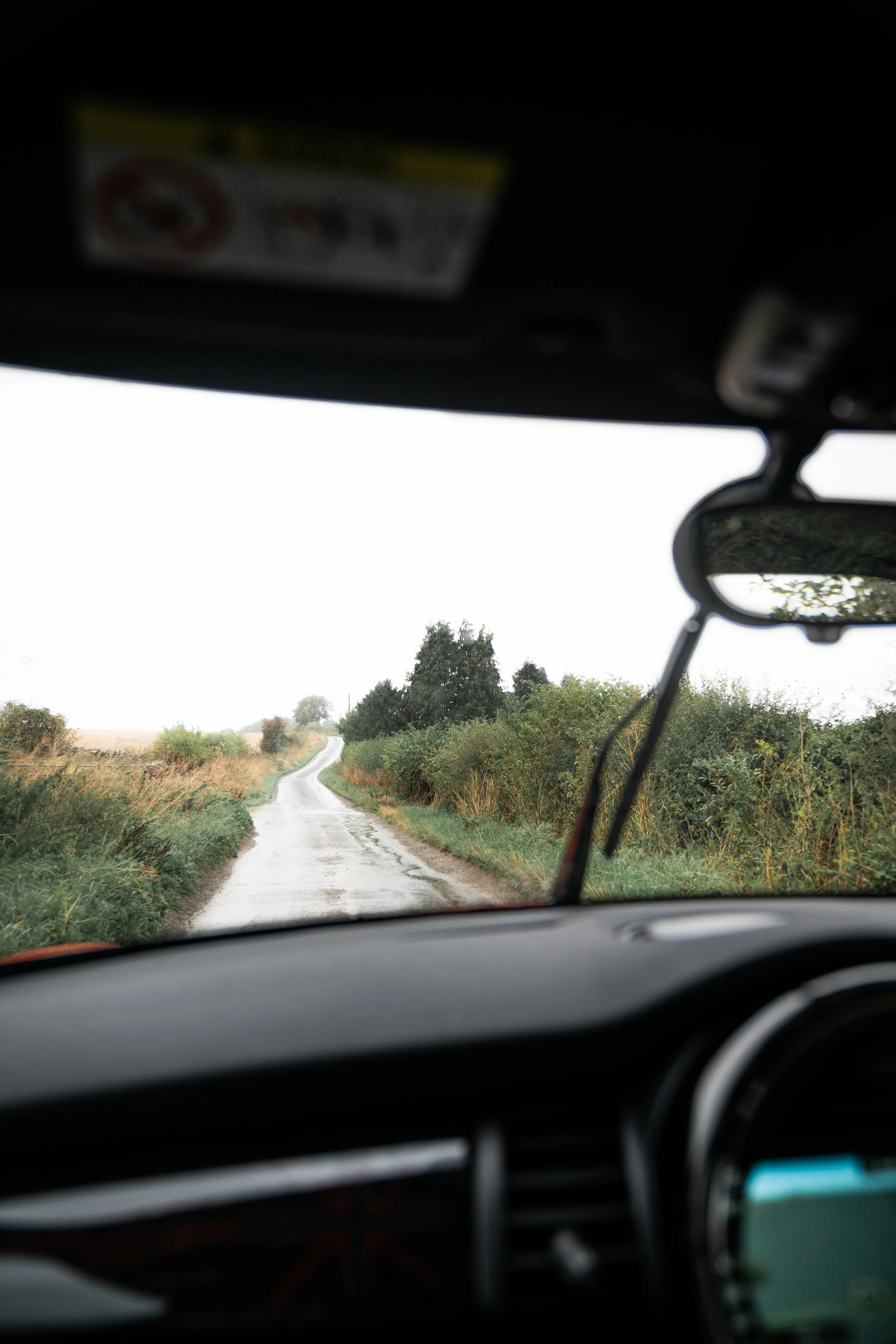 Mini Cooper on the road